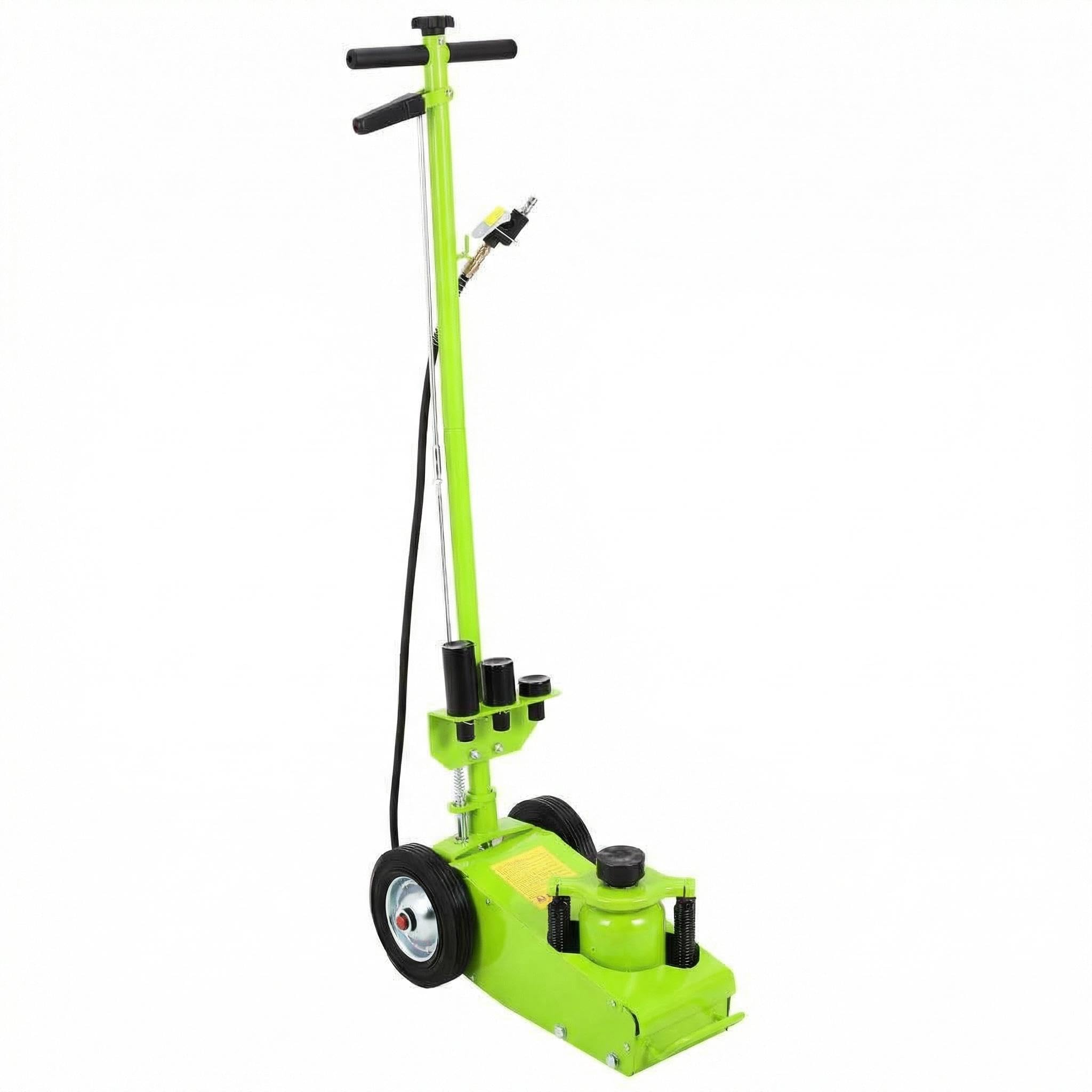22 Ton Air Hydraulic Floor Jack, 44,000 LBS Capacity for Heavy Duty Trucks & Tractors, Low Profile 9 inch, with 4 Adapters, Dual