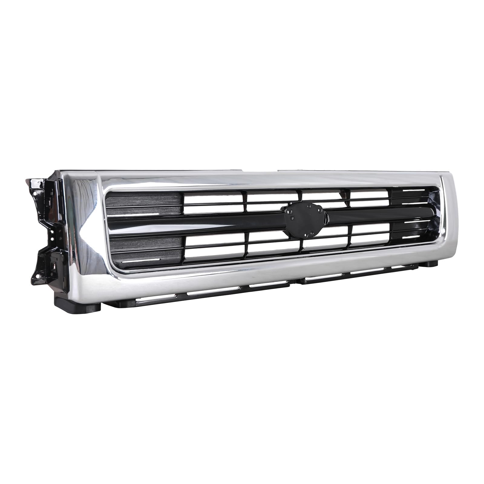 TYG (CAPA QUALITY) Chrome Front Grille Compatible with 1992-1995 Toyota Pickup, ABS OEM Replacement Bumper Grill for TO1200149 5