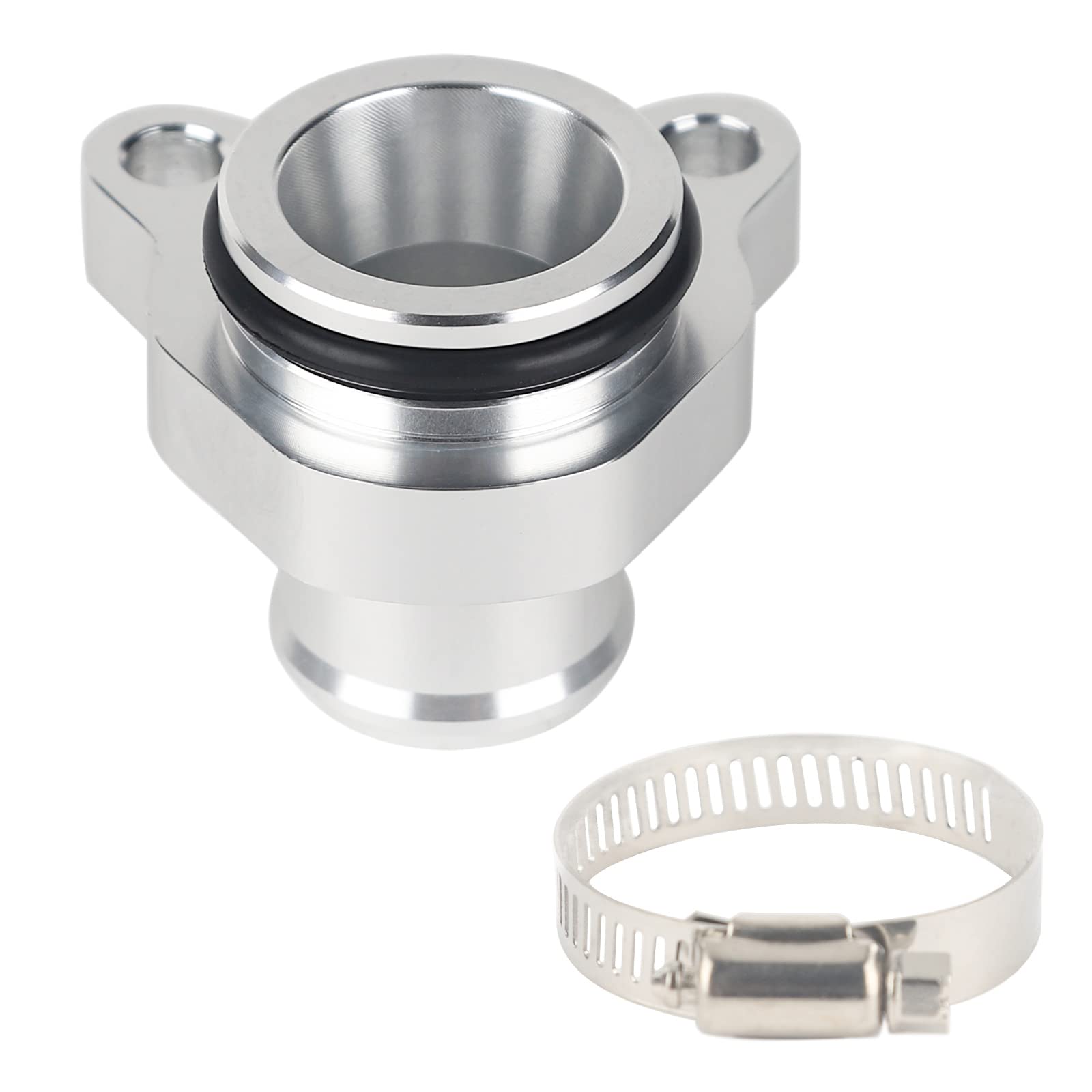 Aluminum Water Hose Fitting Upgrade Fit for BMW 1 3 5 6 7 Z4 (Engine N52 N53 N54 and N51 3.0-litre),Replaces# 11537541992 115375