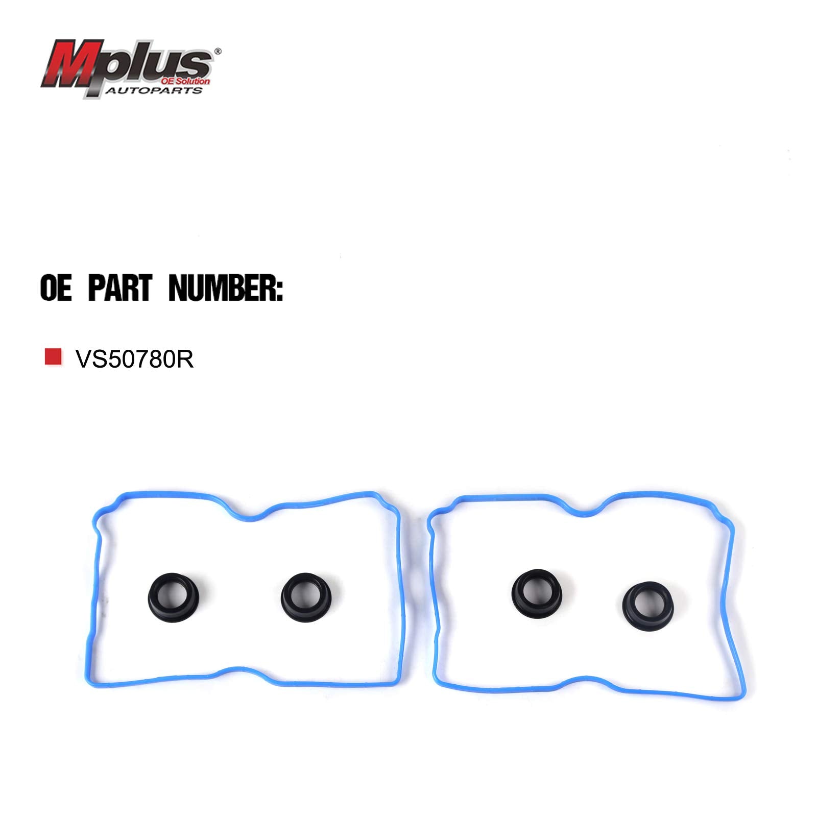 MPLUS VS50780R Engine Valve Cover Gasket Set Replace 2006-2012 for Subaru Legacy Impreza Forester Outback / 2006 for Saab 9-2X 2