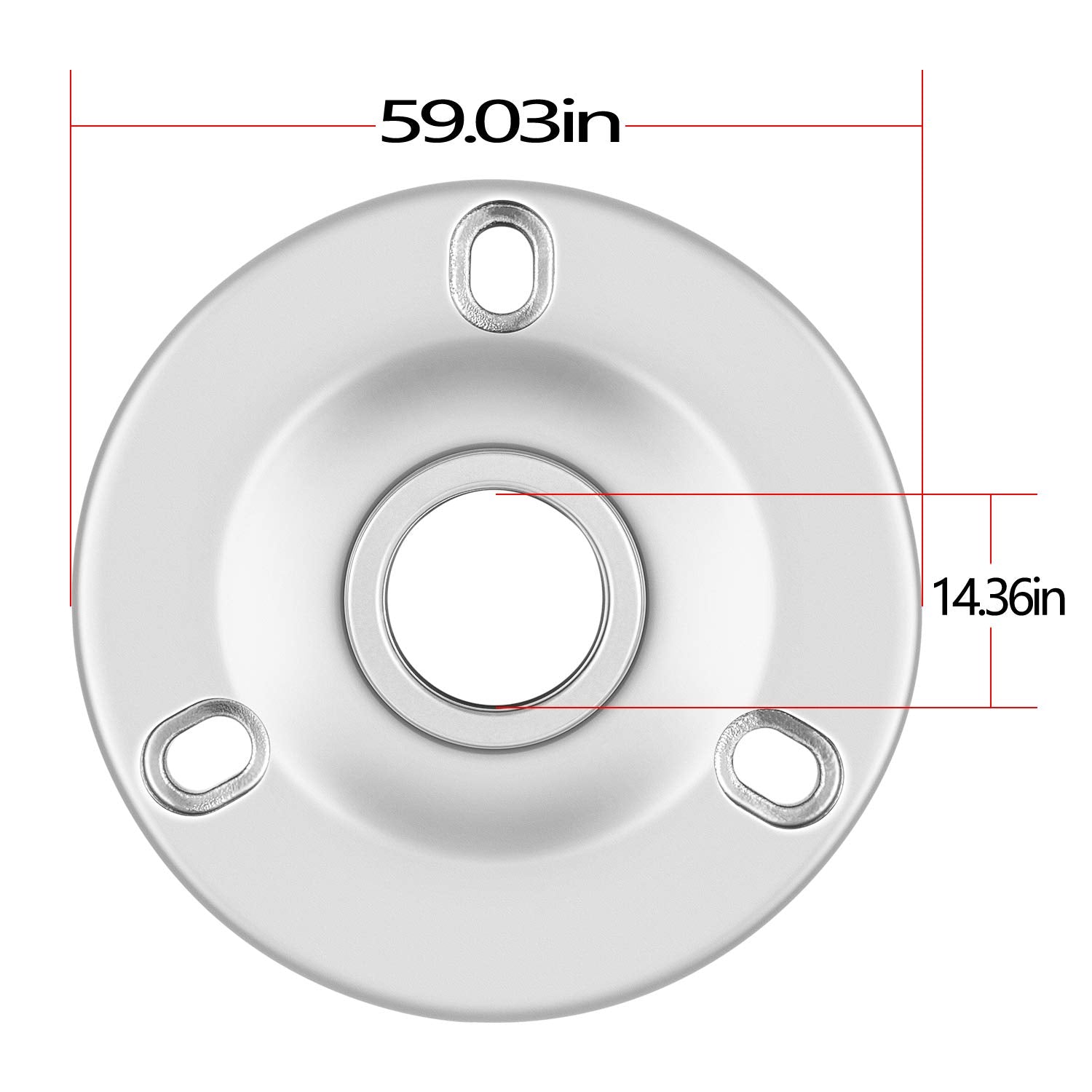 For Mercury Verado Lifting Adapter With Bolts Mt0024 Compatible With Mercury Verado Flywheels And 150Hp 4-Stroke Outboard Motors, Replaces Oe 91-895343T02, 895343T02