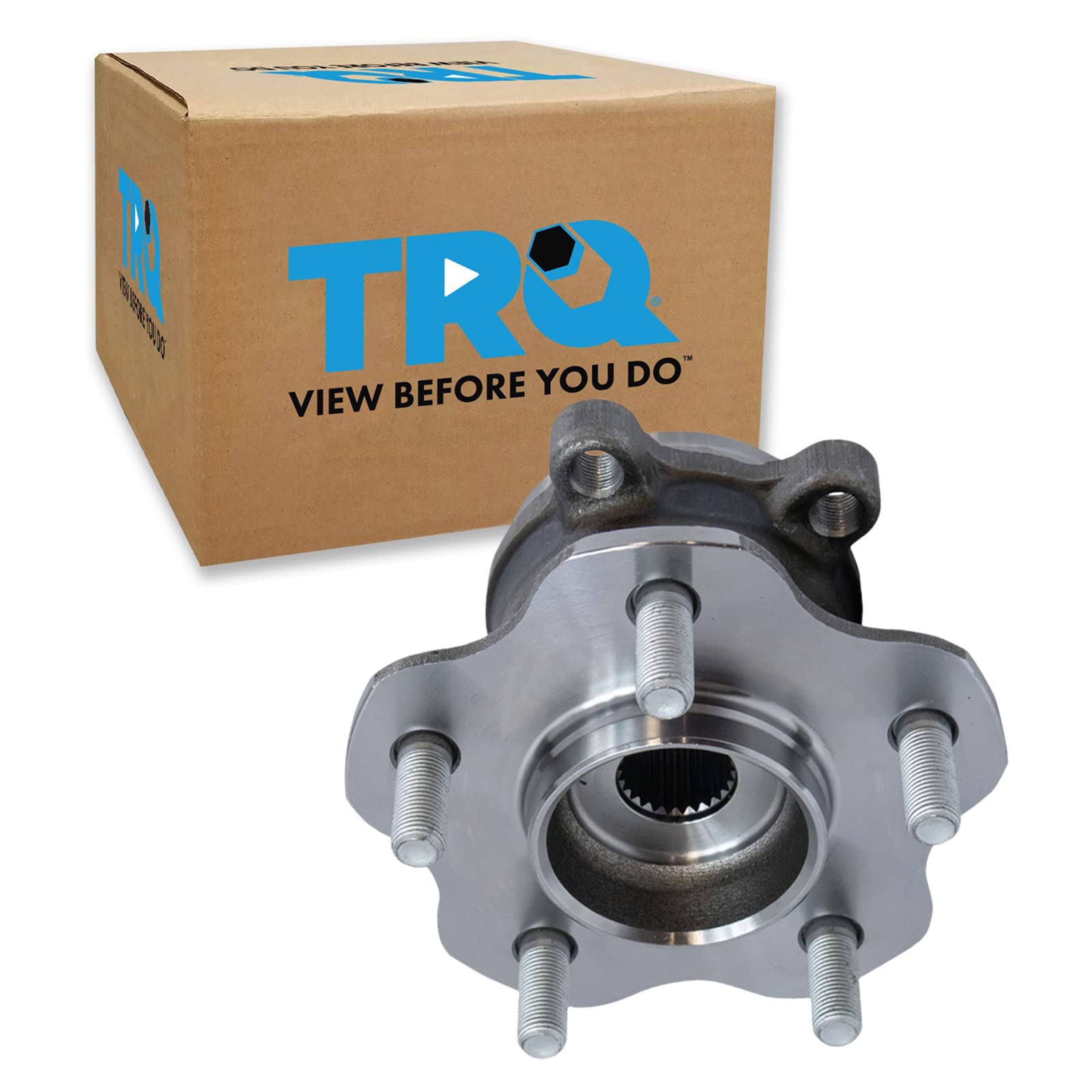 Trq Rear Left Right Wheel Hub Bearing Assembly Driver Passenger Side Compatible With 2014-2017 Nissan Juke 2014-2019 Rogue 2014-