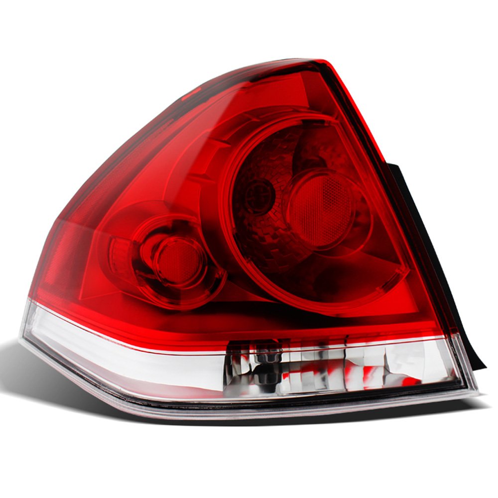 Acanii - For 2006-2013 Chevy Impala Rear Replacement Tail Light Brake Lamp Assembly - Driver Side Only
