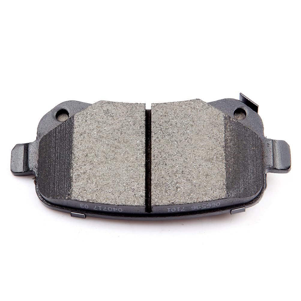 Eccpp D1326-8438 Rear Ceramic Disc Brake Pad Set Fit For Chrysler Town & Country 2008-2012,For Dodge Grand Caravan 2008-2012,For