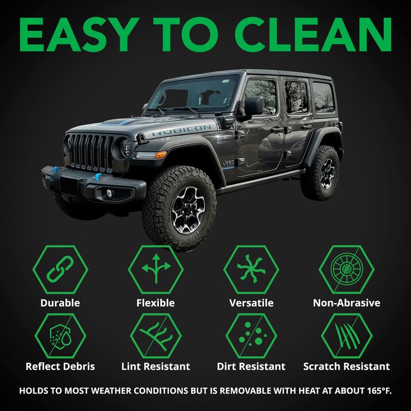 Bright Knight Reflective Flag Sticker, 3'' X 5.75'' Blueline American Flag Sticker Mirrored 3 Pack With Retro-Reflective Vinyl,