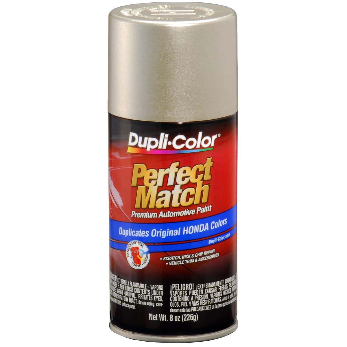 Dupli-Color Ebha09577 Seattle Silver Metallic Honda Perfect Match Automotive Paint - 8 Oz. Aerosol