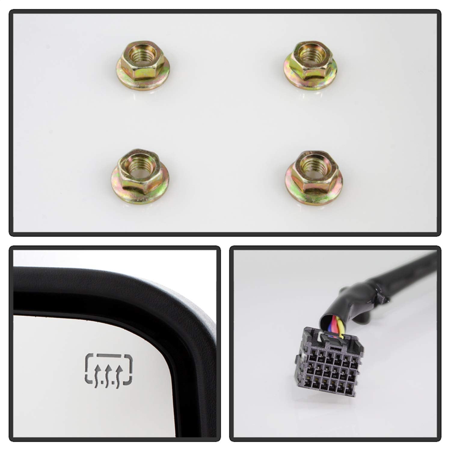 Xtune Mir-Csil14S-G2-Pwh-Am-Set Mirror, 1 Pack