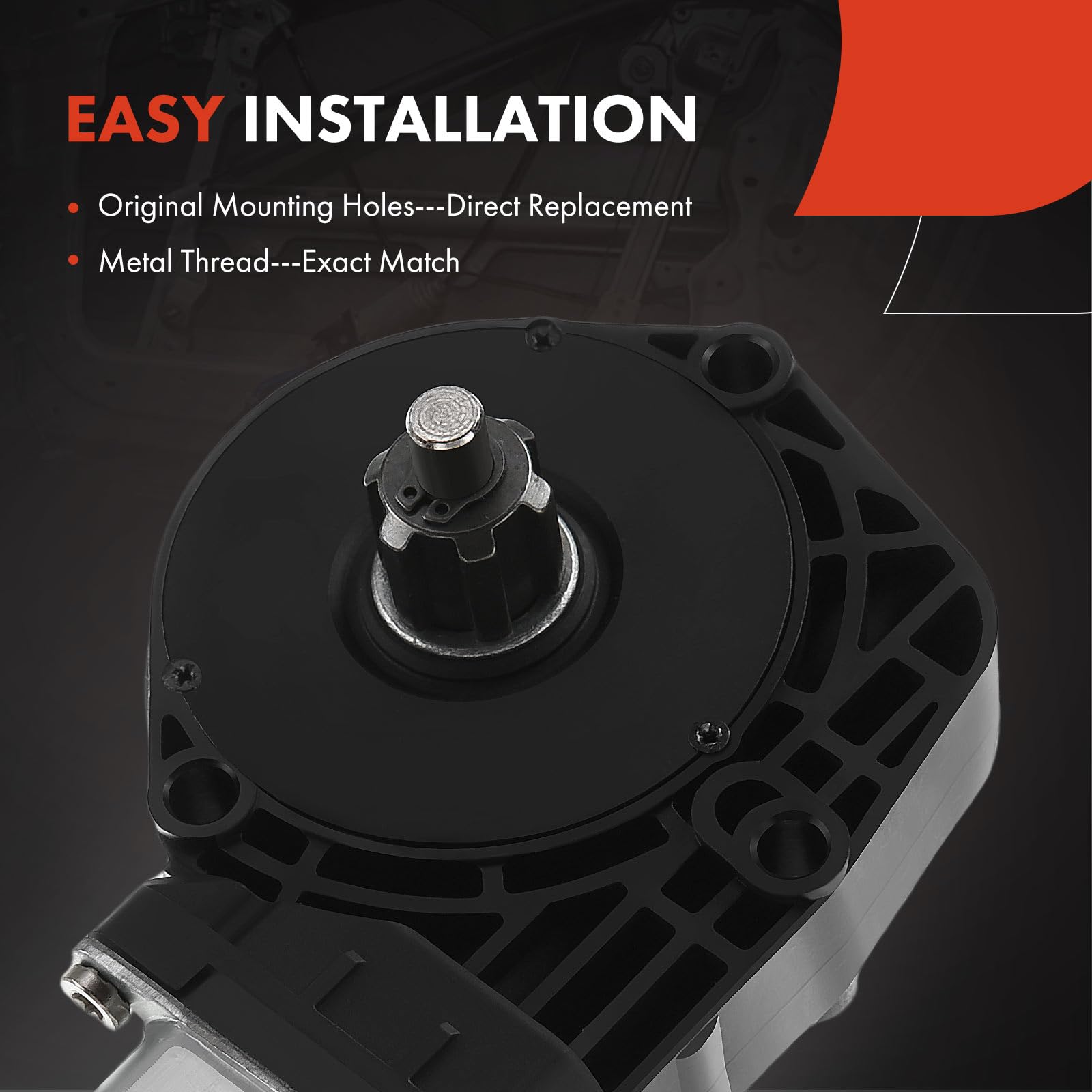 A-Premium Front Right or Rear Left Power Window Lift Motor Compatible with Ford Crown Victoria 1992-2011 & Lincoln Town Car 1990-2011 & Mercury Marauder 2003-2004, Grand Marquis