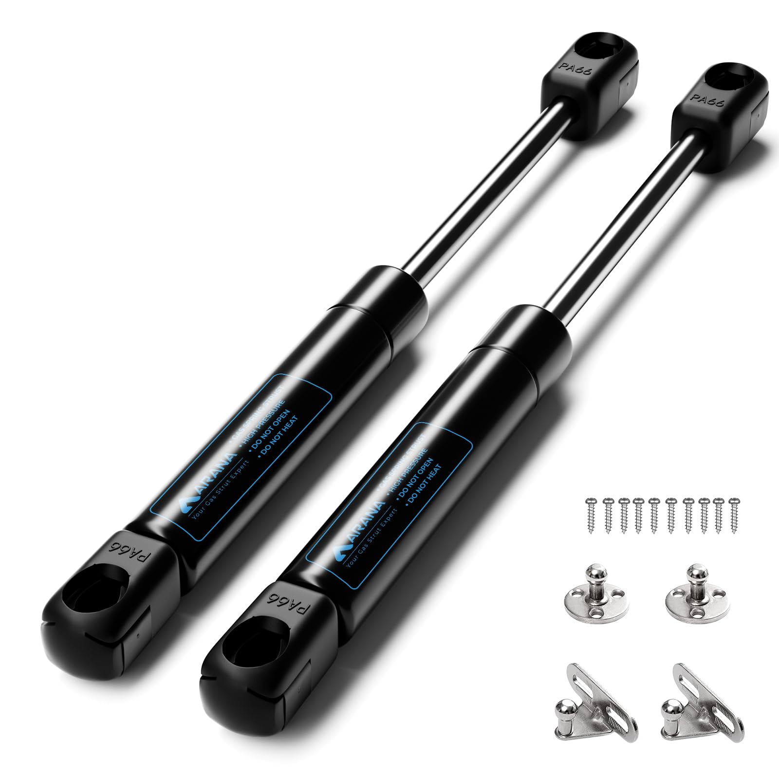 ARANA 7 Inch Gas Strut Props, 80N/18lb Gas Shock Tool Box Lid, 7 Inch Shock Spring Lift Support for Sentry Safe Replacement Part