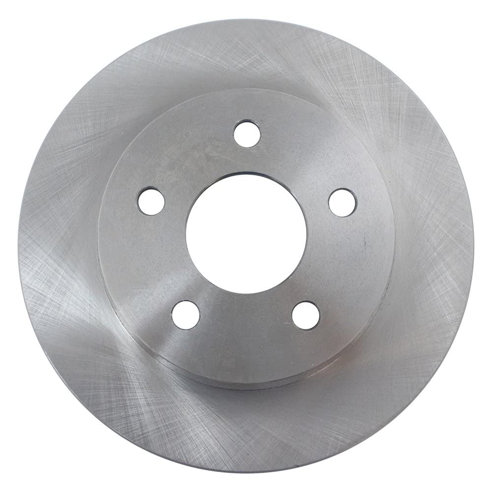 Trq Rear Brake Rotors Set Solid Compatible With 2005-2008 Chevrolet Cobalt 2008-2010 Hhr 2004-2012 Malibu 2007-2009 Pontiac G5 2