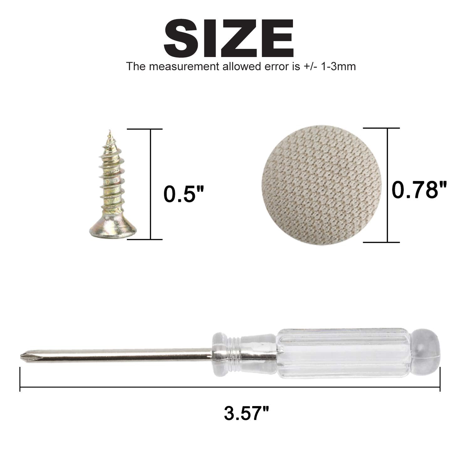 Highfree 60 Pcs Car Roof Repair Rivets Headliner Repair Button Auto Roof Snap Rivets Retainer For Interior Ceiling Cloth Fixing Repair Buckle With Installation Tool (Grey Grid)