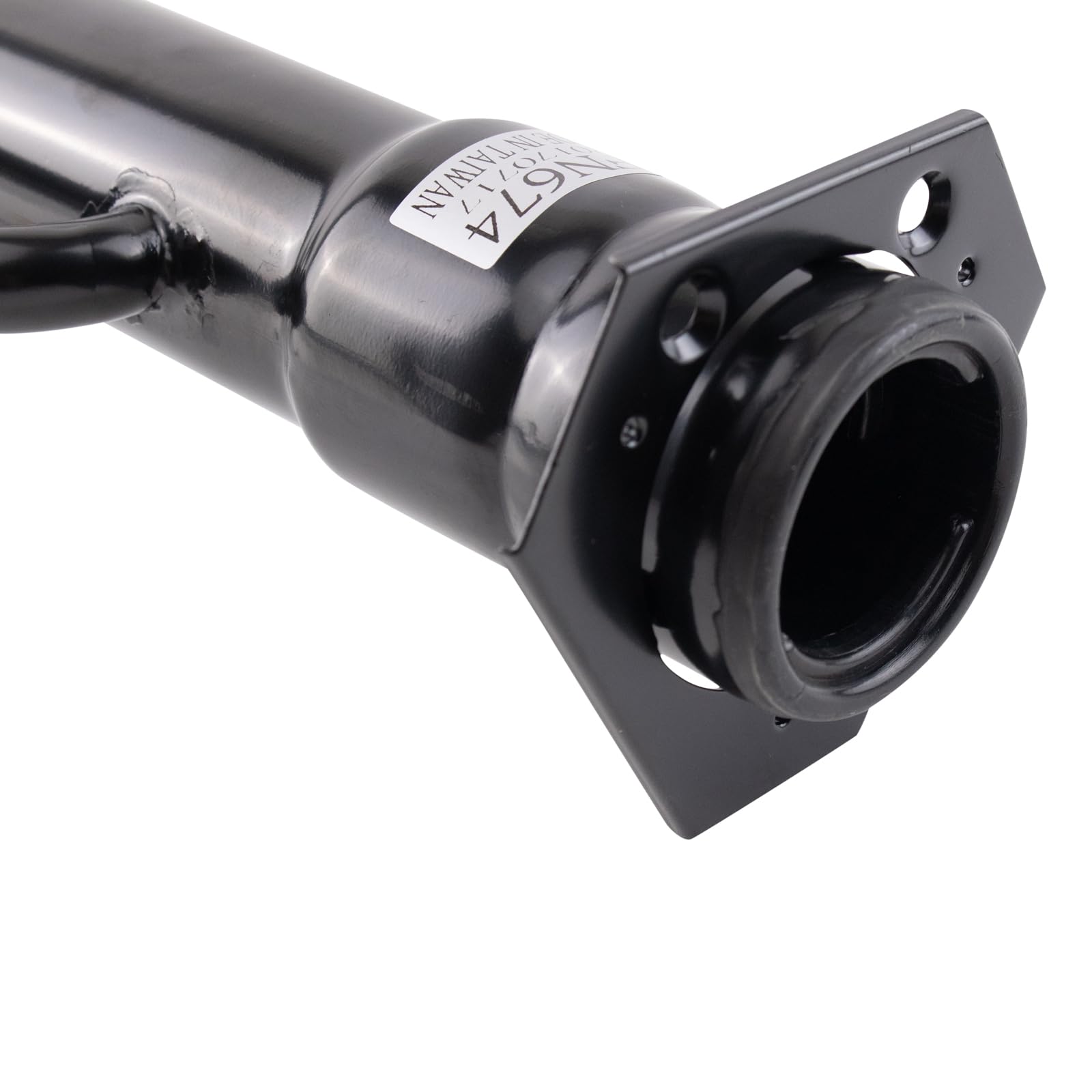 TRQ Fuel Tank Filler Neck Black Compatible with 2000-2002 Chevrolet S10 GMC Sonoma