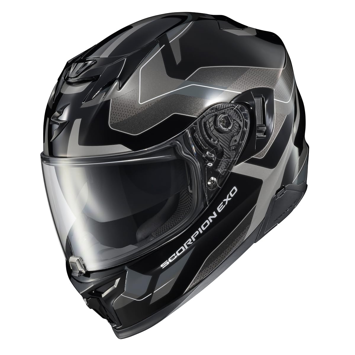 Scorpionexo T520 Full Face Dual Sport Motorcycle Helmet With Bluetooth Ready Speaker Pockets Dot Ece Approved Zuse (Phantom - Sm