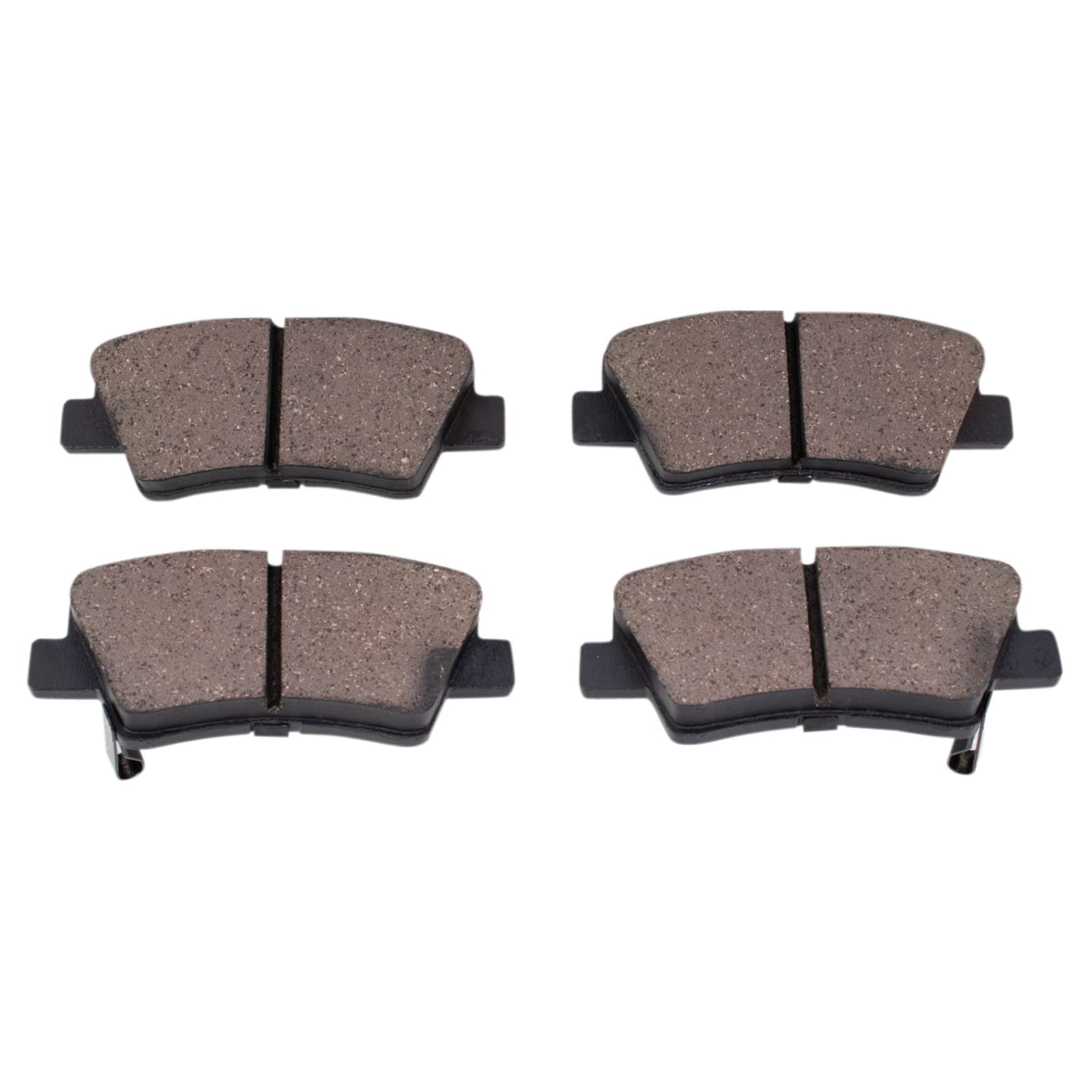 TRQ Front Brake Pads Ceramic Compatible with 2018-2021 Hyundai Accent Kia Rio