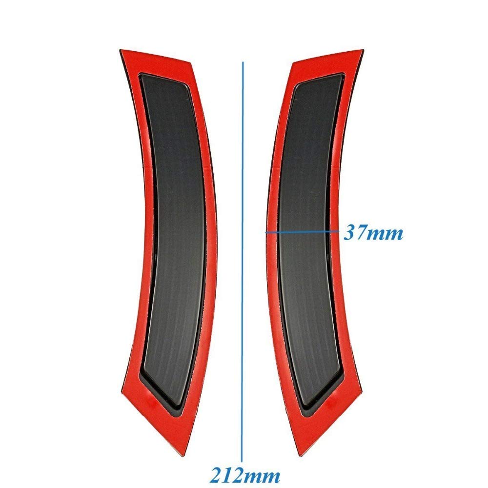 Gsrecy 2Pcs For Bmw E92 E93 3 Series 2Dr 2007-2013 Front Side Marke Fender Bumper Reflector (Smoke Lens)
