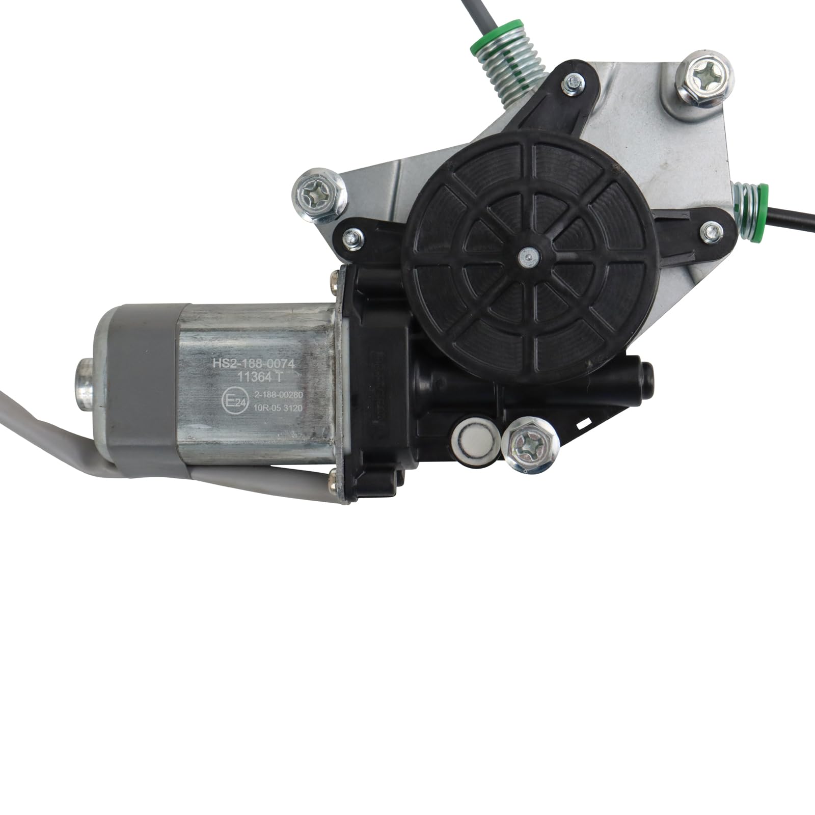 Trq Front Right Power Window Regulator & Motor Assembly Passenger Side Compatible With 2007-2008 Honda Fit