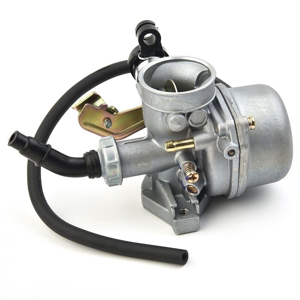 Pz19 Carburetor Kit For For 50Cc 70Cc 80Cc 90Cc 110Cc 125Cc Atv Dirt Pit Bike, Durable, Ideal For Taotao Honda Crf, Chinese Quad 4 Stroke, Atv Go Kart Pit Dirt Bike (Bracket)