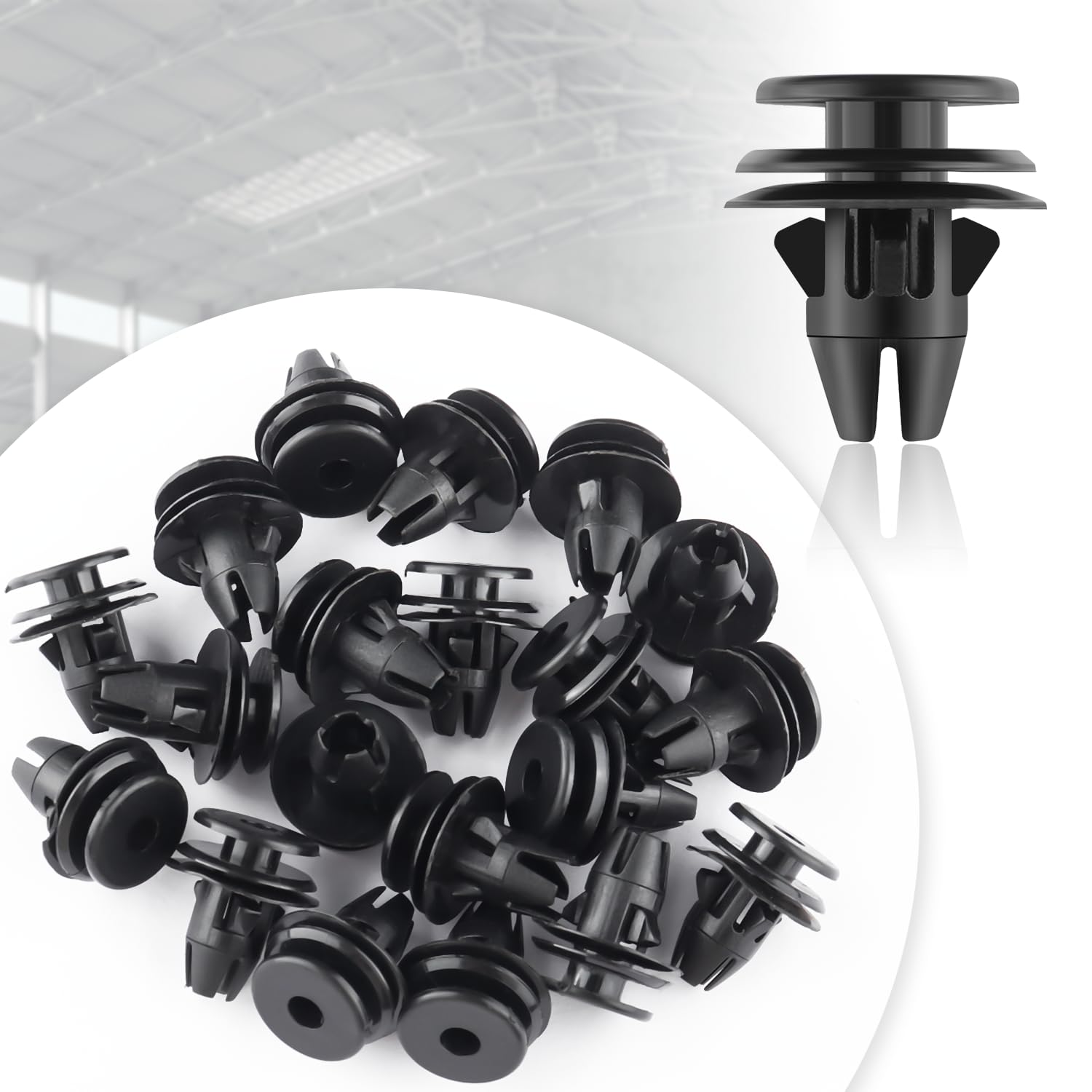 20PCS Automotive Clips for Tail Light,Car Clips Fasteners Compatible with 2007-2022 Ram 1500/2500/3500/4500,Bumper Retainer Clip