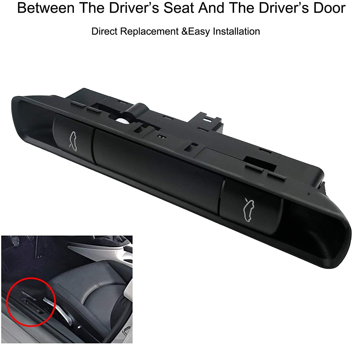 Hood And Decklid Release Switch 99761310502A05 Interior Switch Cover Fit For Porsche 911 Boxster Cayman 2005-2012