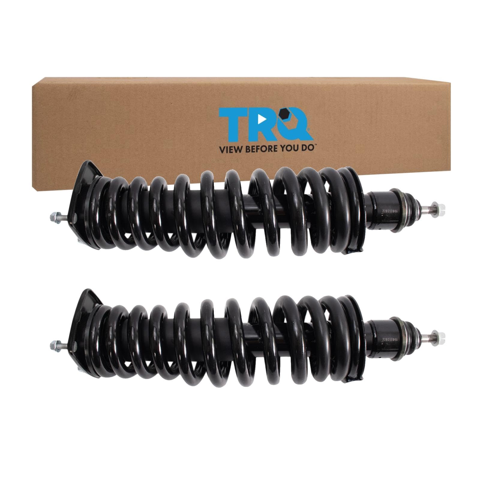 Trq Rear Shock & Spring Assembly Set Compatible With Mercedes-Benz Ml320 Ml350 Ml430 Ml500