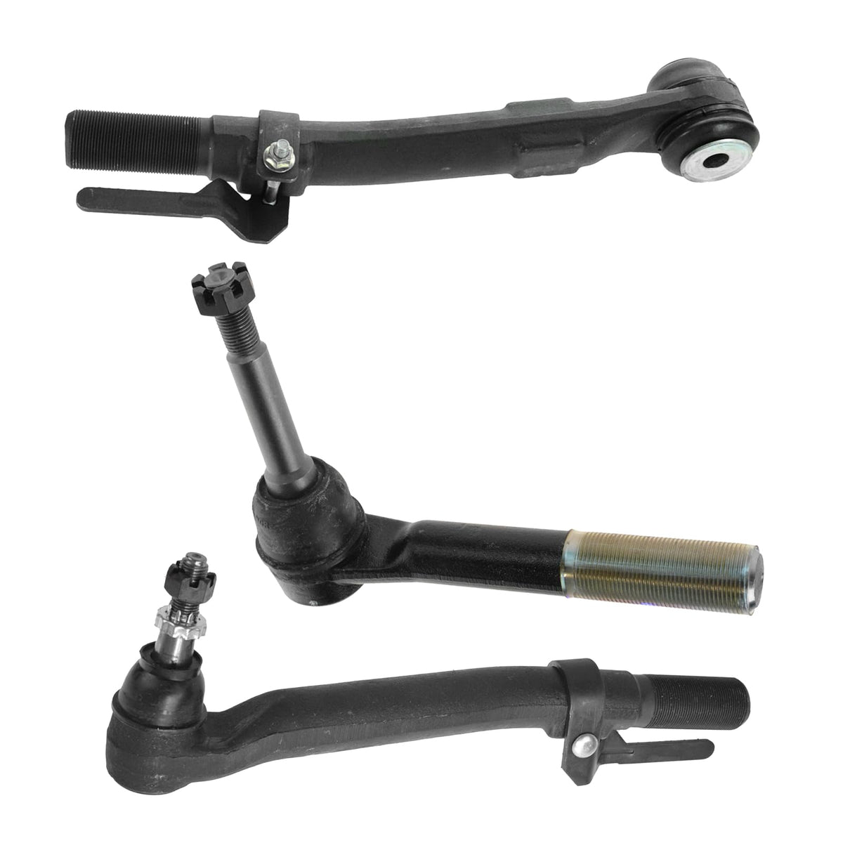 TRQ Front Tie Rod Set Compatible with 2005-2020 Ford F-250 Super Duty F-350 Super Duty 2005-2010 F-450 Super Duty F-550 Super Du