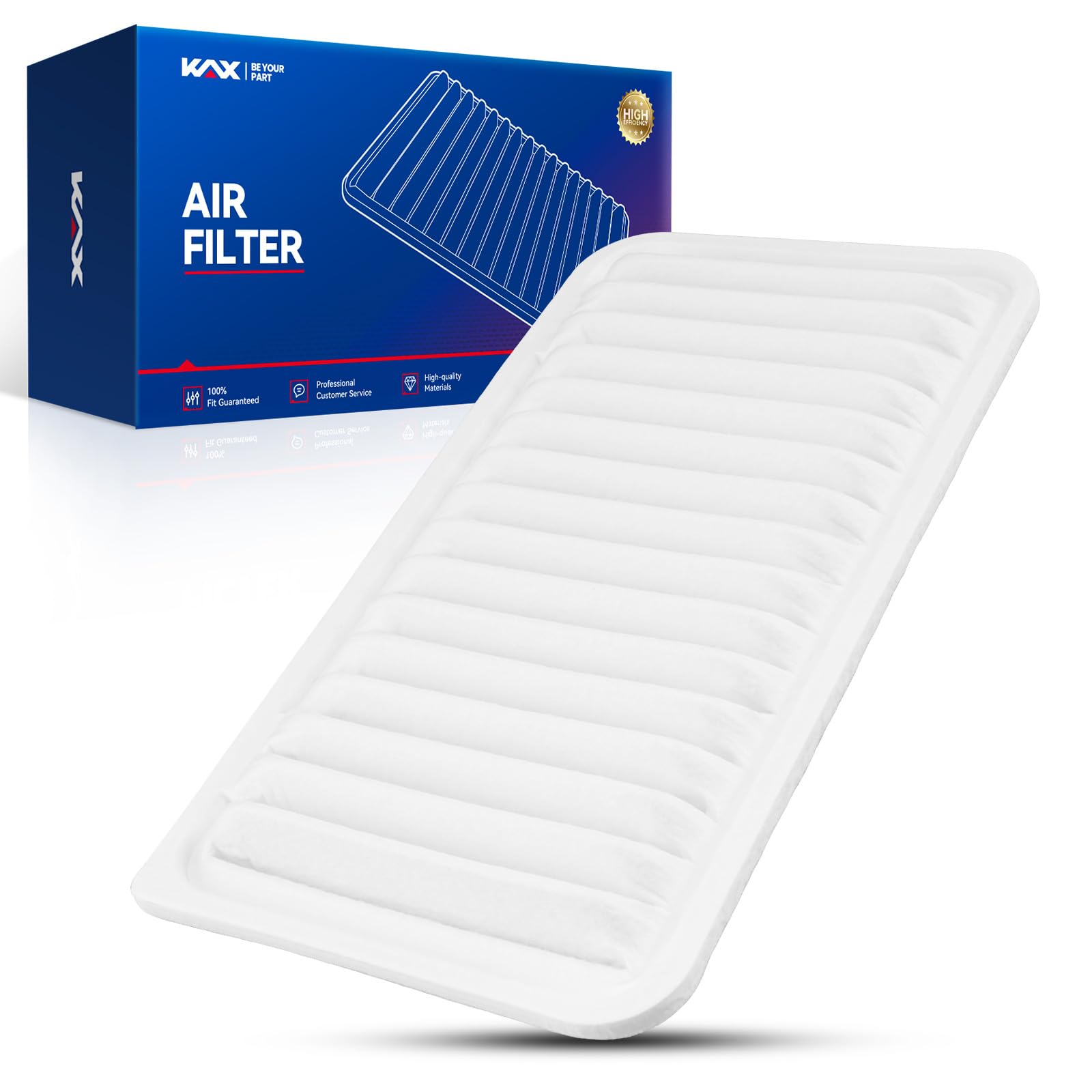 KAX Engine Air Filter, CA10495 Replacement for Mazda MX-5 Miata 2006 2007 2008 2009 2010 2011 2012 2013 2014 2015, Advanced Air 