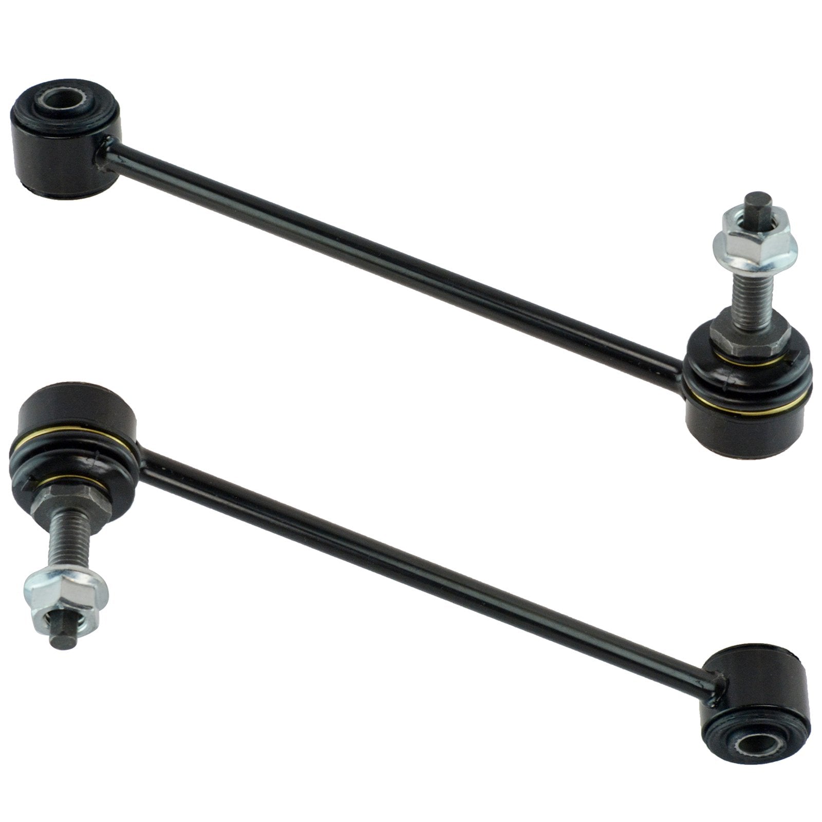 Trq Front & Rear Sway Bar Stabilizer Link Set Compatible With 2007-2011 Dodge Nitro 2008-2012 Jeep Liberty