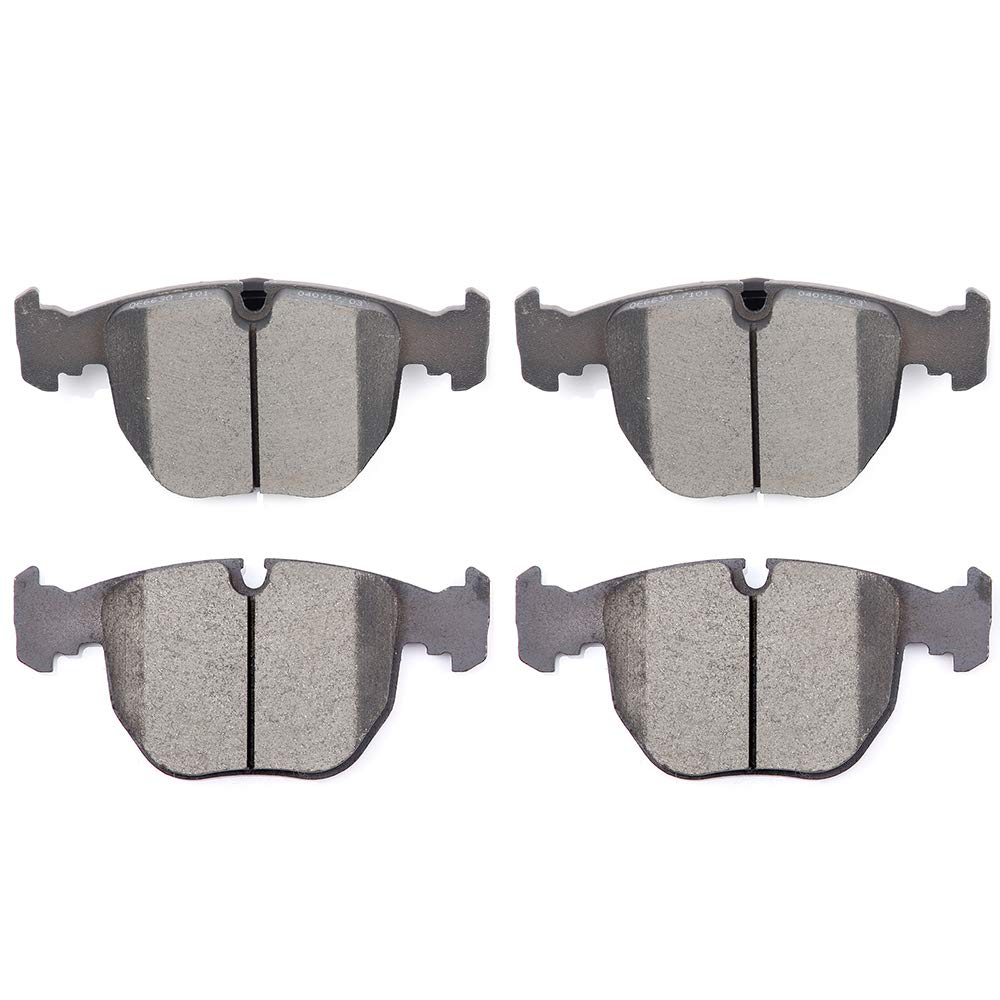 Cciyu Ceramic Front Brake Pad Set Fit For 01-03 For Bmw 530I,97-03 For Bmw 540I,95 97-01 For Bmw 740I,95-01 For Bmw 740Il,00-03