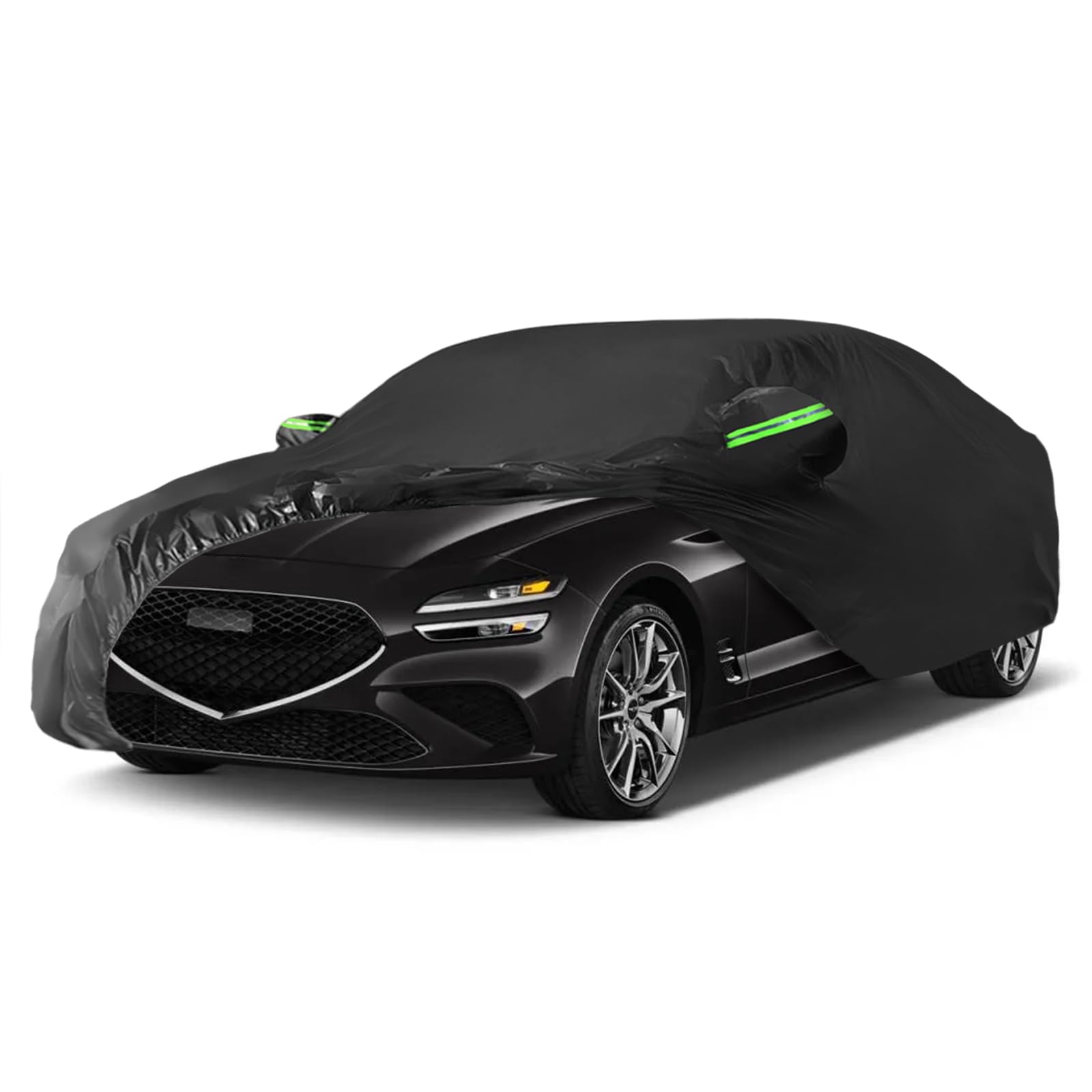 Proadsy 2025 Upgrade Car Cover Custom Fit For 2019-2025 Genesis G70, Waterproof All Weather For Automobiles, Full Exterior Cover