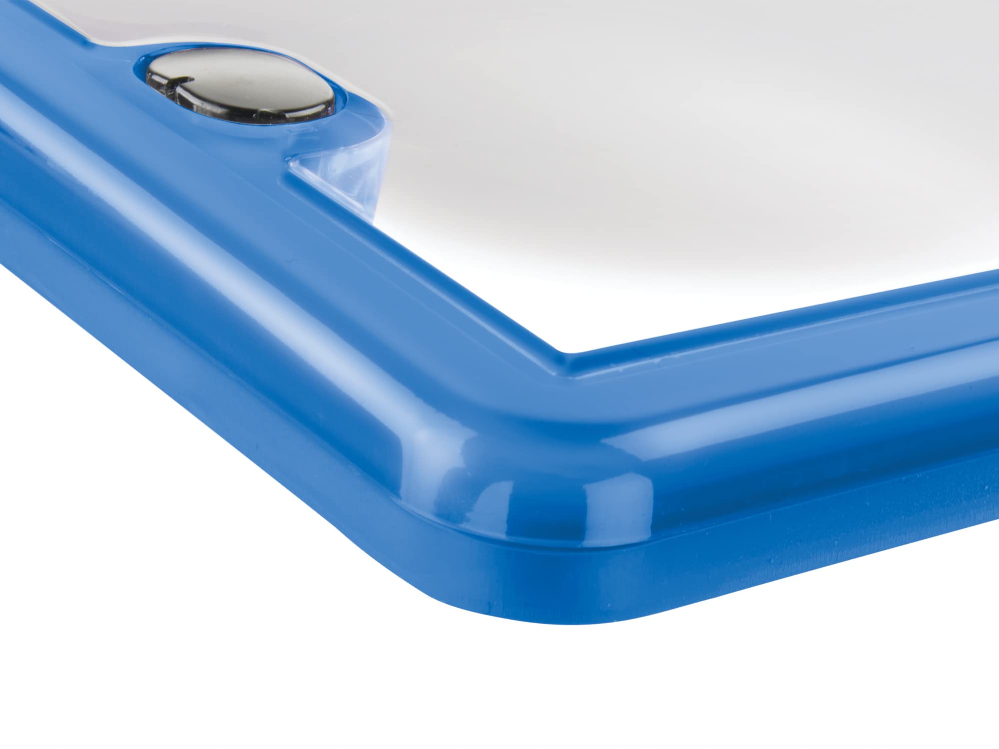 Weathertech Clearcover License Plate Cover And Frame, Baby Blue