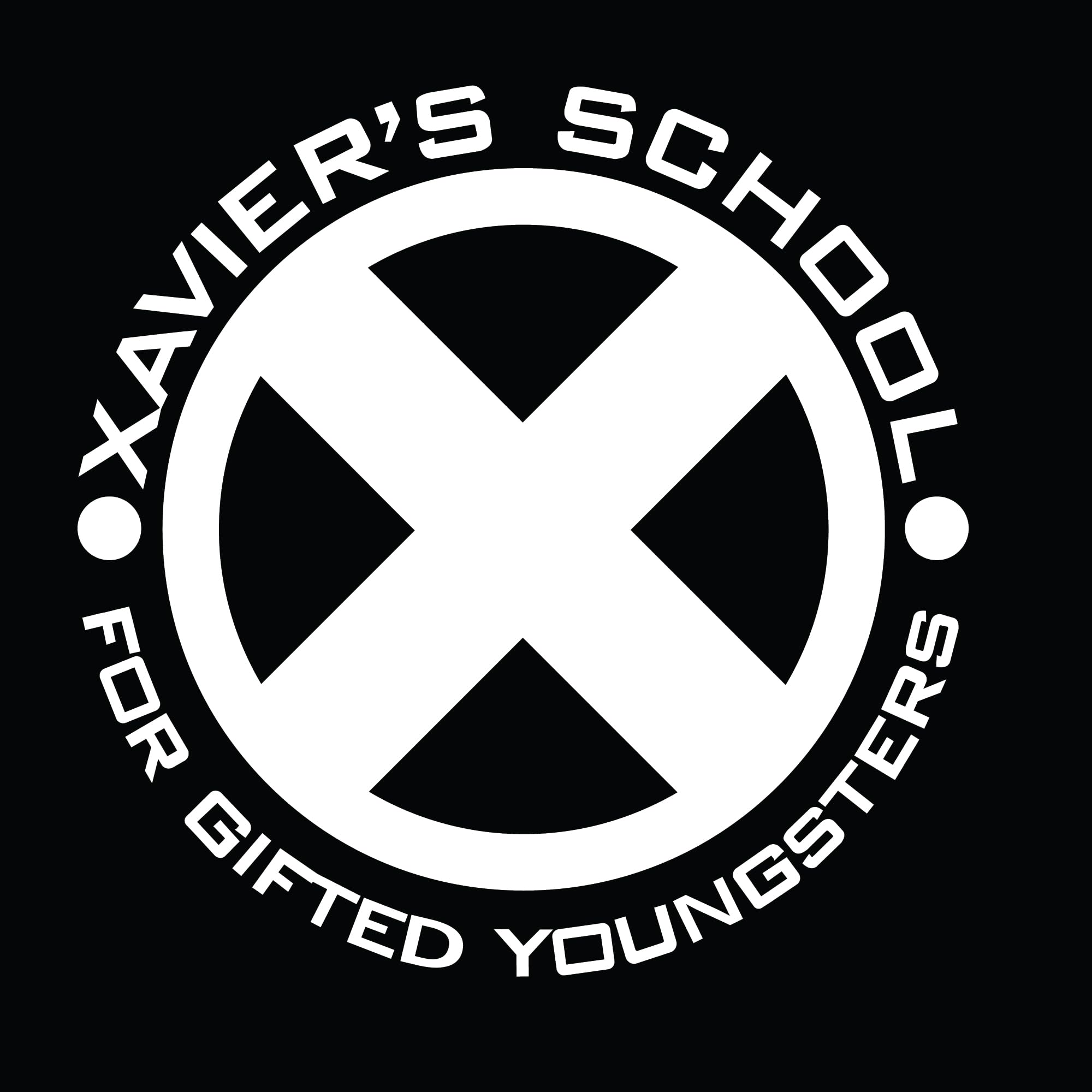 Yoonek Graphics Xavier'S School For Gifted Youngsters Inspired By X-Men Decal Sticker For Car Window, Laptop, Motorcycle, Walls,