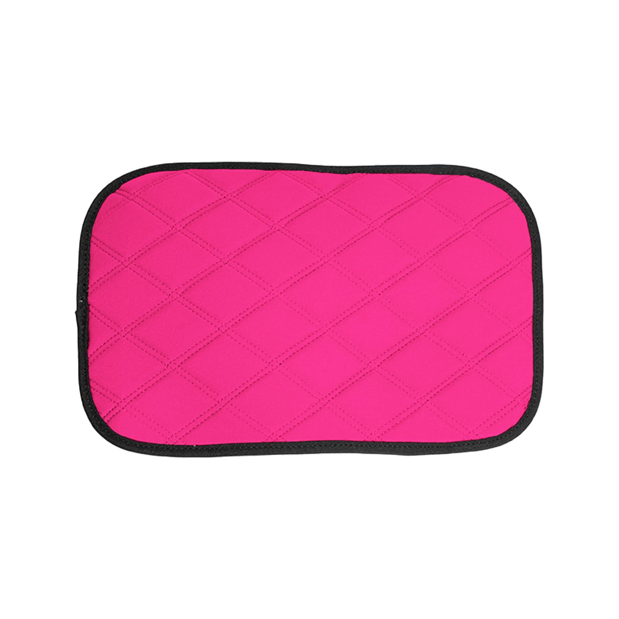 FH Group Diamond Pattern Neosupreme Center Console Pad Water-Resistant Black Seat Box Cover Protector fits Most Cars, SUVs, and 