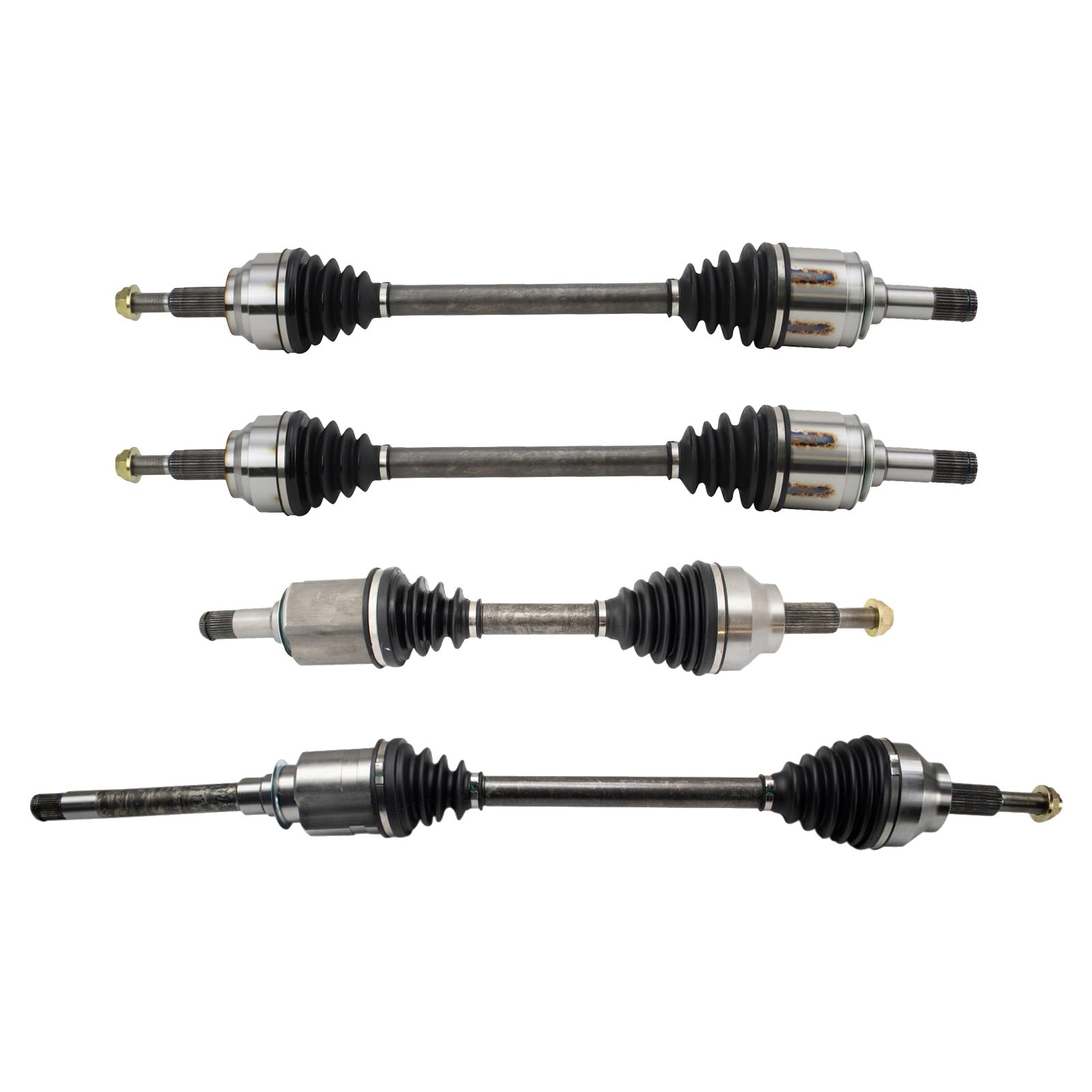 TRQ CV Axle Shaft Assembly Set Compatible with 2014-2018 Dodge Durango Jeep Grand Cherokee