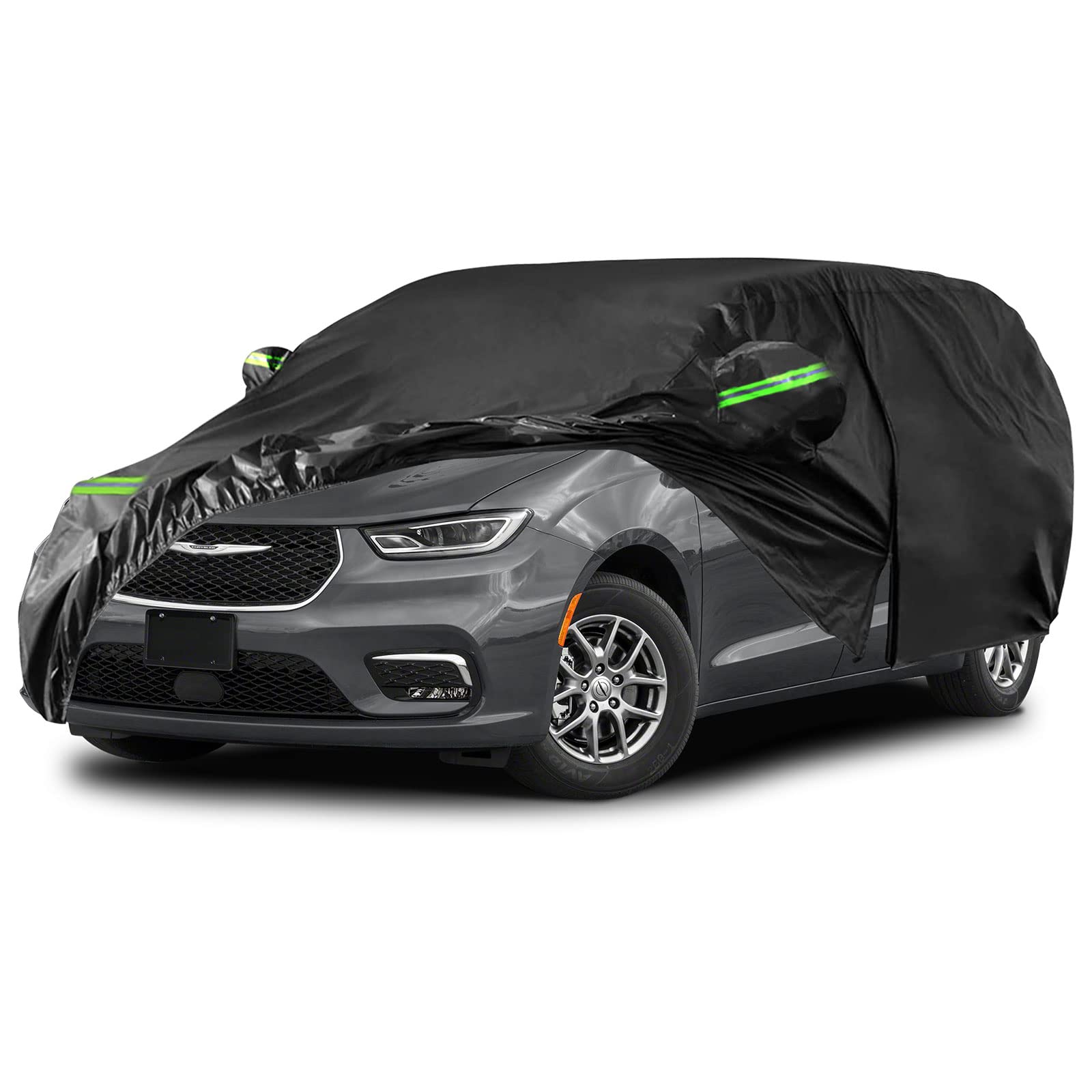 Waterproof Car Cover Replace For 2008-2025 Chrysler Town & Country, Chrysler Pacifica And Dodge Grand Caravan Minivan, 6 Layers