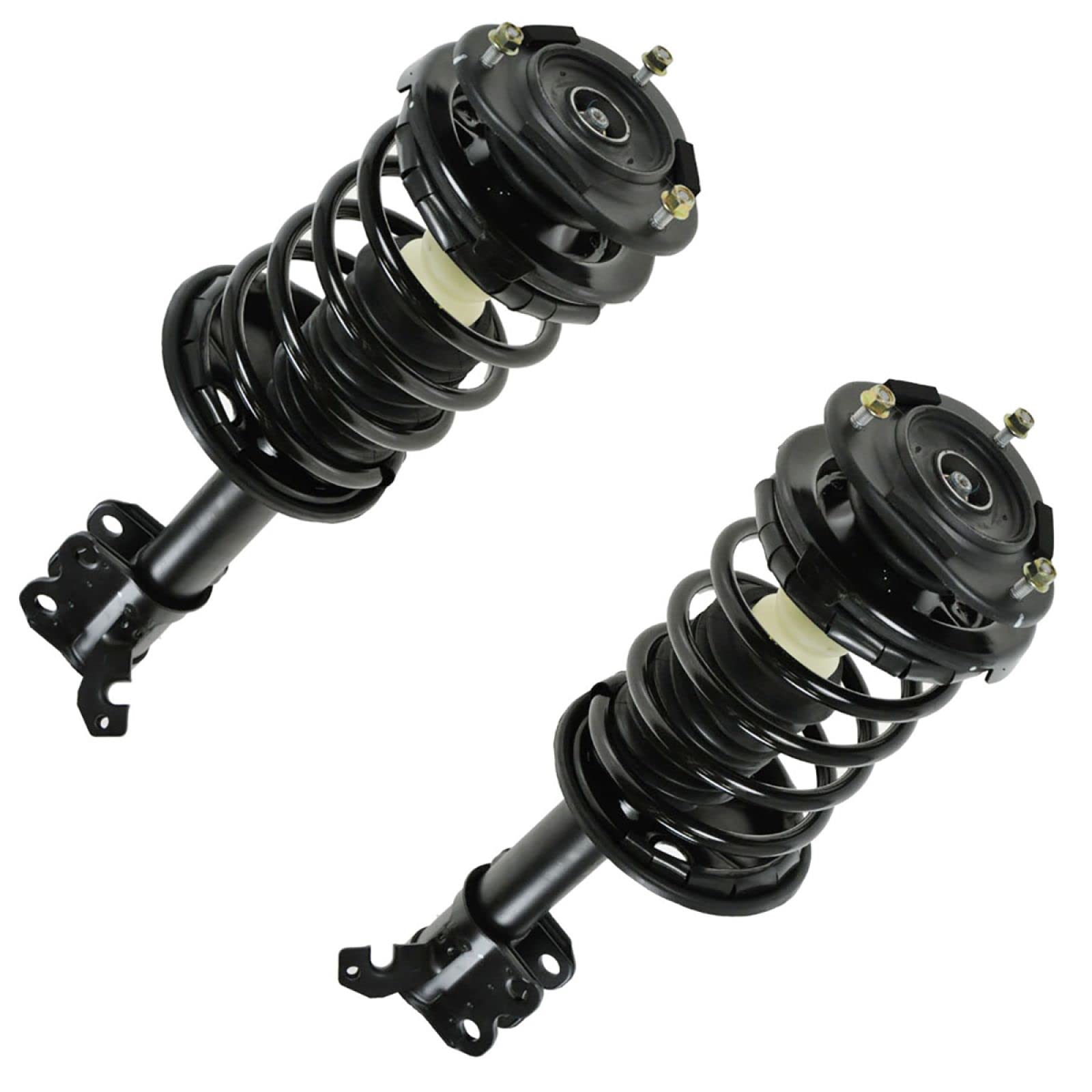 Trq Front Strut & Coil Spring Assembly Set Driver & Passenger Sides Compatible With 98-02 Chevrolet Prizm 93-97 Geo 93-02 Toyota