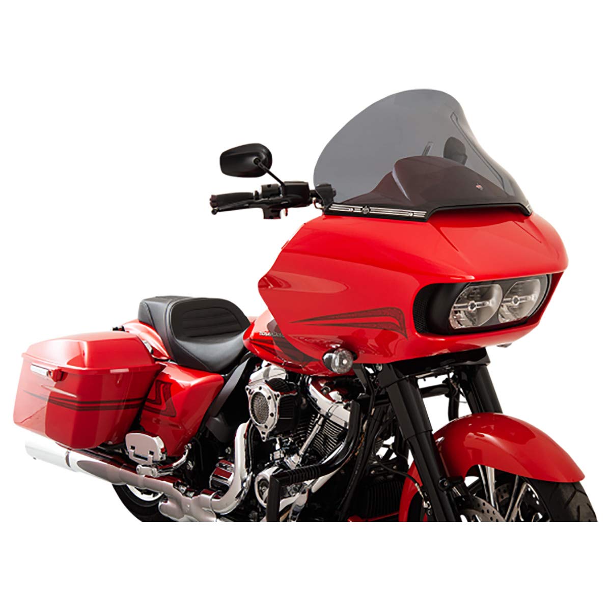 Klock Werks 2015-2023 Road Glide Pro Touring Flare (15  Dark Smoke)