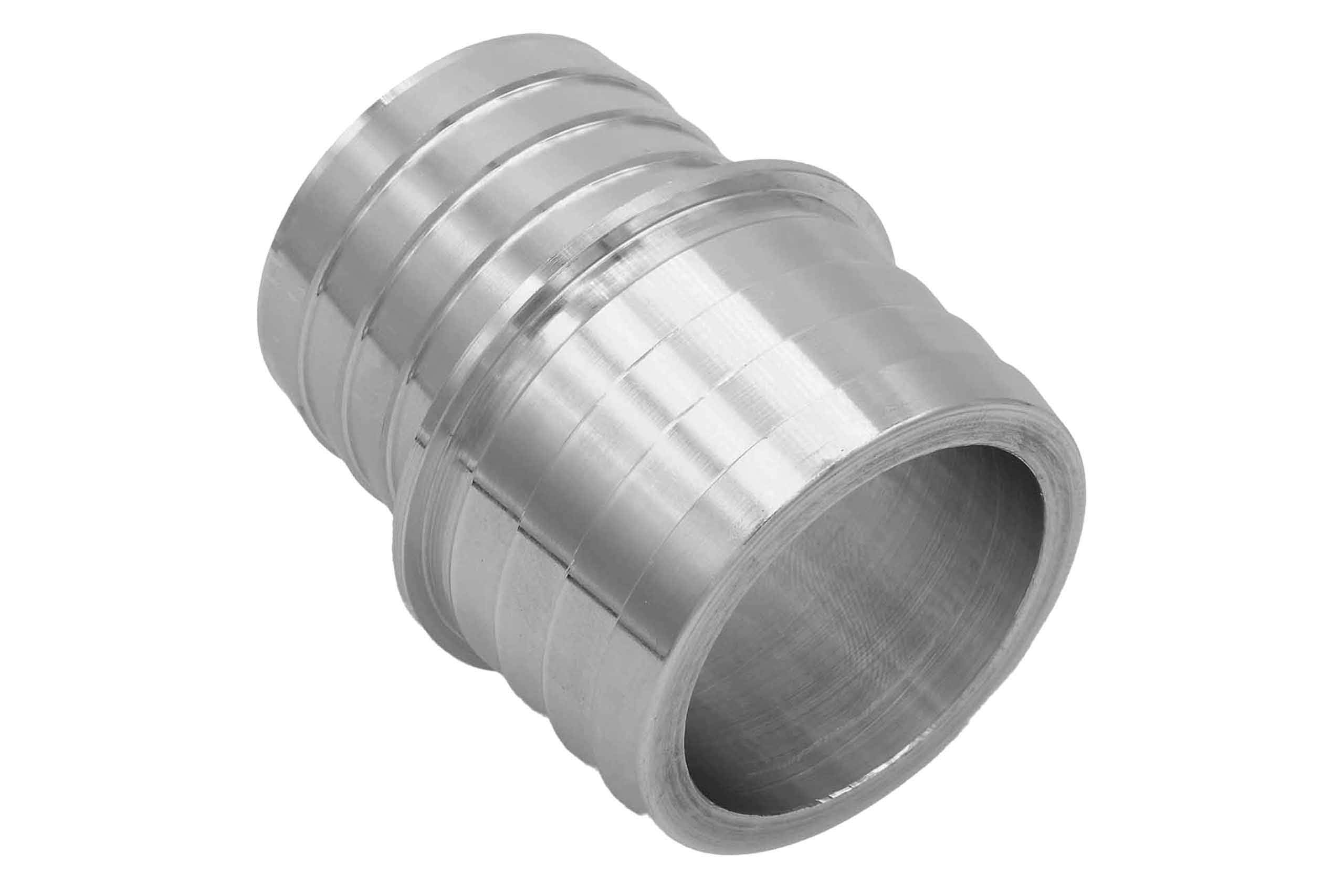 ICT Billet 1-1/2'' to 1-3/4'' Inch Hose Barb Splice Coupler Repair Reducer Fitting Adapter Connector Radiator Coolant Intercoole