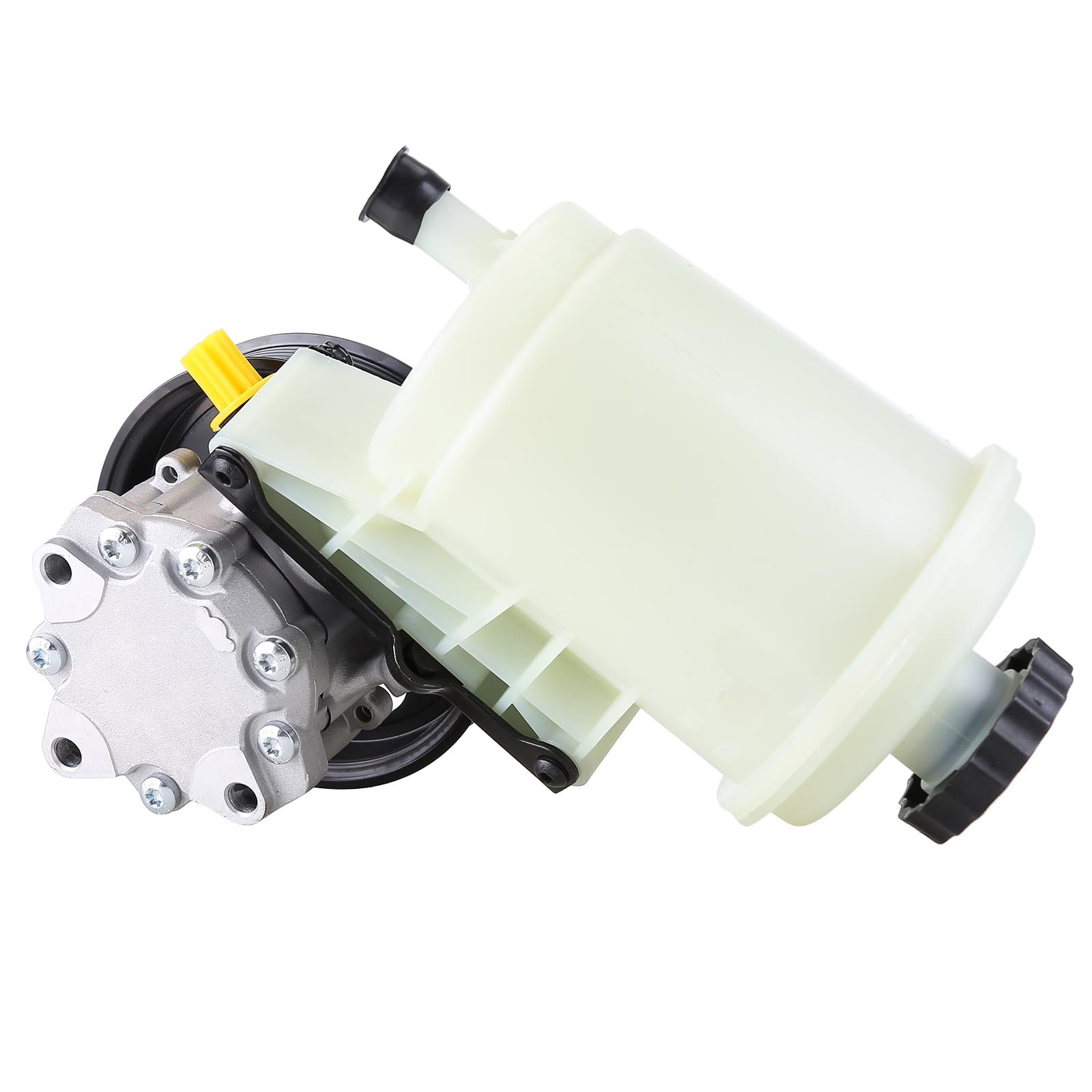 Hiolpen 55398903Ad Power Steering Pump Assembly With Pulley/Reservoir Suitable For Dodge For Ram 1500 3.7L 4.7L 5.7L 2009-2010 Power Steering Pump Assembly