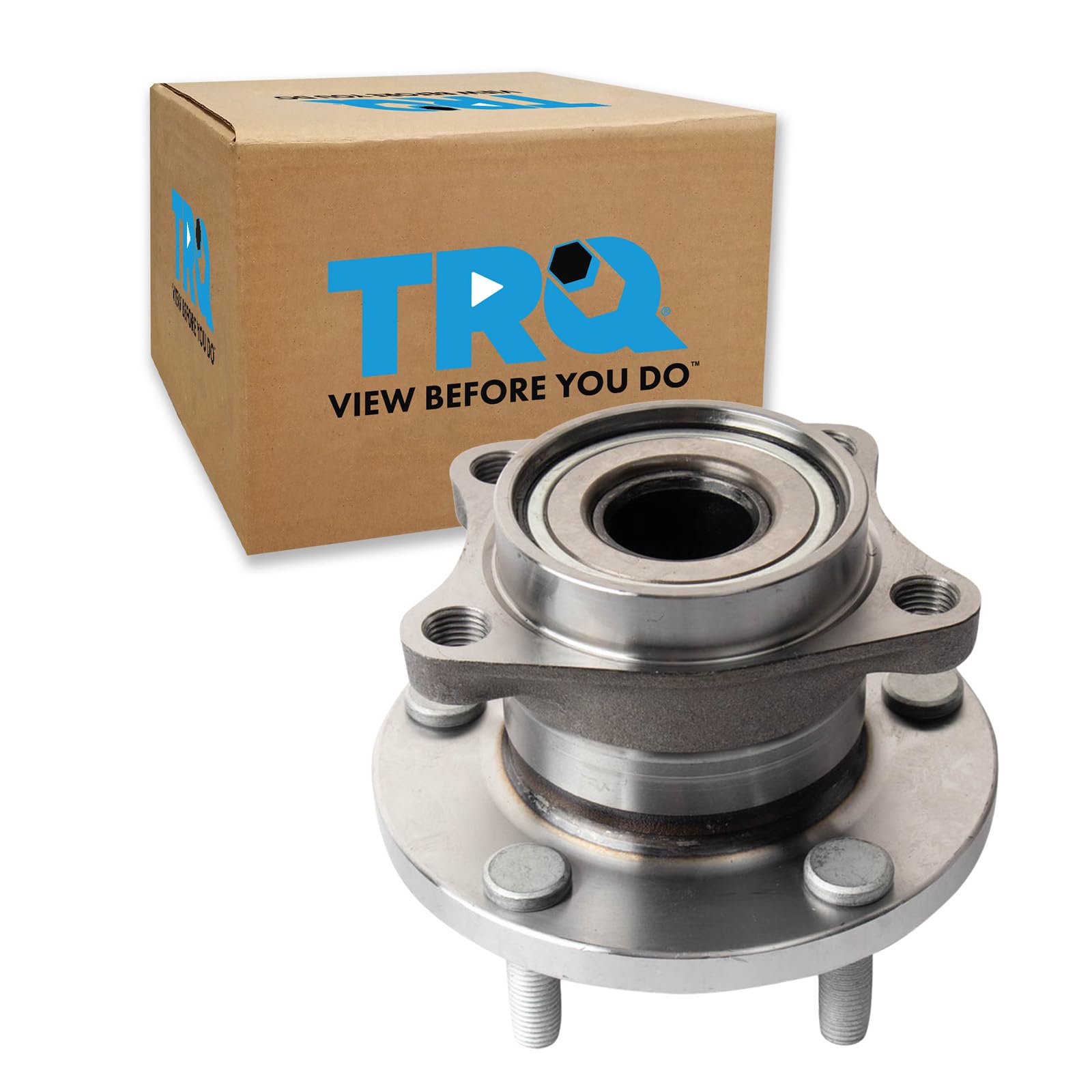 Trq Rear Left Right Wheel Hub Bearing Assembly Driver Passenger Side Compatible With 2007-2015 Mazda Cx-9