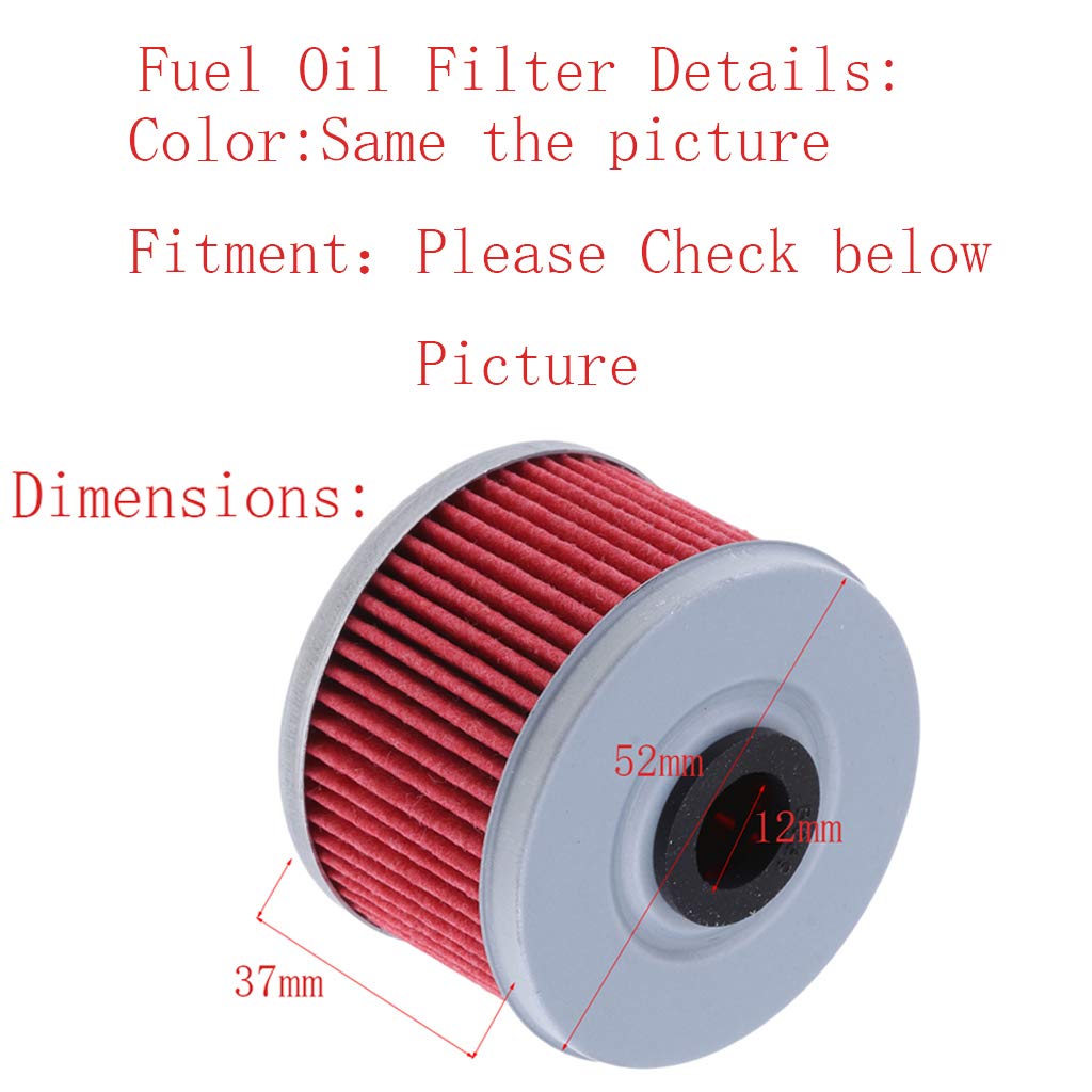 Trx350 Air Filter Compatible For Honda Rancher Trx350Fe Trx350Fm Trx350Te Trx350Tm 2000 2001 2002 2003 2004 2005 2006 Replacce 17254-Hn5-670 With Oil Filter Spark Plug