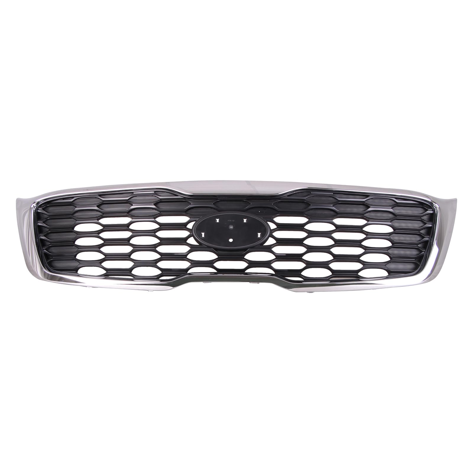 TYG (CAPA QUALITY) Chrome Front Grille Compatible with 2019-2020 Kia Sorento L/LX, ABS OEM Replacement Bumper Grill for KI120020