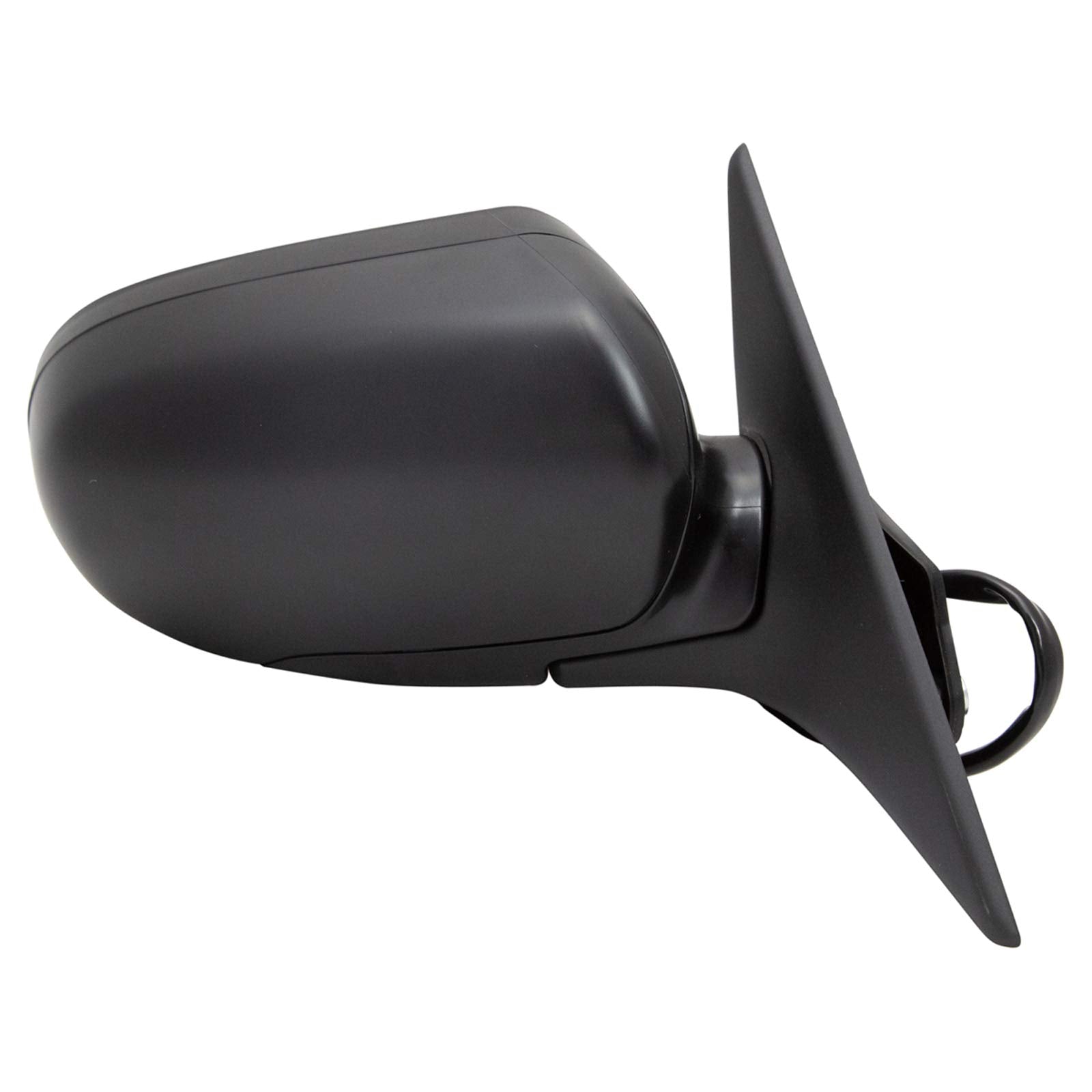 Trq Right Mirror With Heat With Textured Cover Passenger Side Compatible With 2005-2009 Subaru Legacy Su1321107