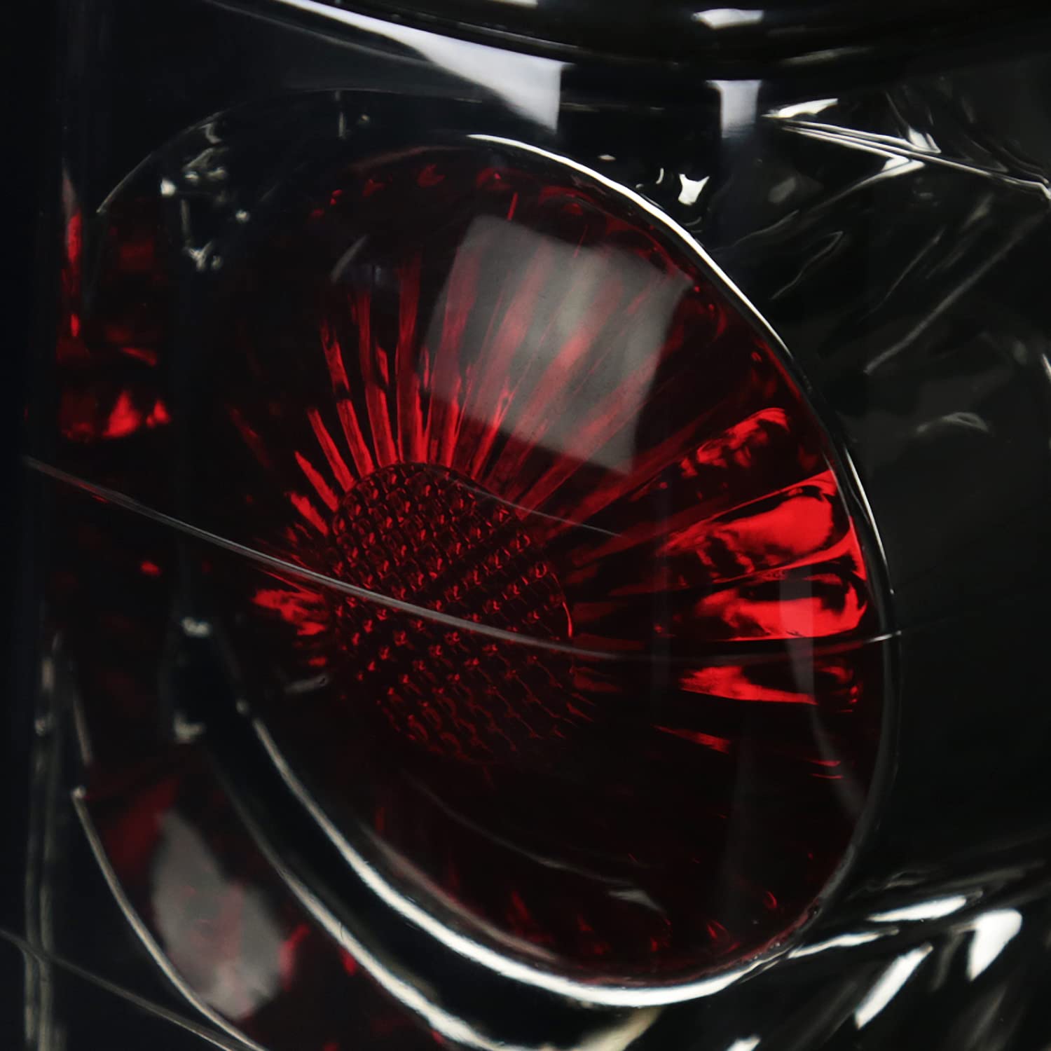 Spec-D Tuning Tail Lights Smoke Lens Compatible with 1982-1993 Chevy S10, 1983-1994 Chevy S10 Blazer, 1983-1990 GMC S15, 1991-19