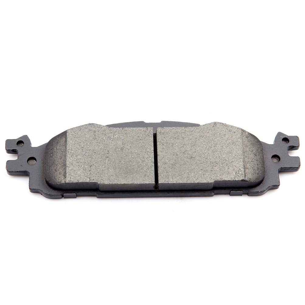 Cciyu D1508 Professional Ceramic Front Brake Pads Set Fit For 2011-2019 For Ford Explorer,2009-2019 For Ford Flex,2011-2019 For