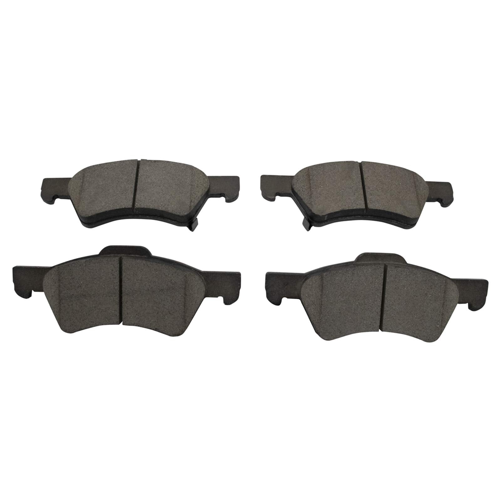 TRQ Front Brake Pads Ceramic Compatible with 2001-2007 Chrysler Town Country Dodge Caravan Grand Caravan