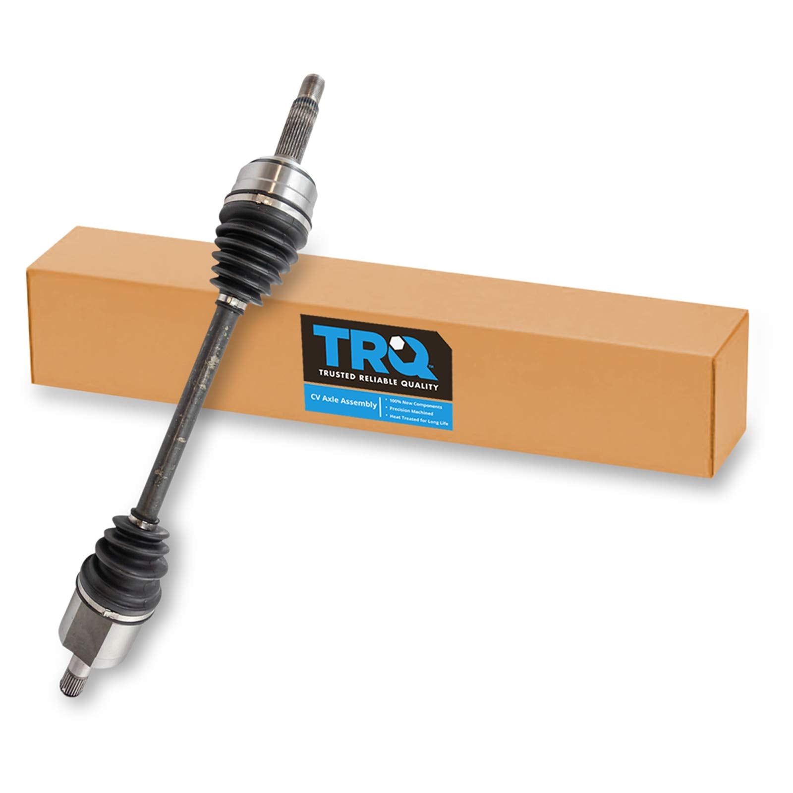 Trq Front Left Cv Axle Shaft Assembly Drivers Side Compatible With 2007-2009 Acura Mdx 2009-2015 Honda Pilot