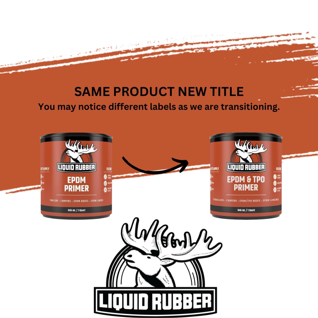 Liquid Rubber Epdm Primer - Weatherseal Camper And Trailer Roofing Coating - Weatherseal Camper And Trailer Roofing Coating 1 Qu