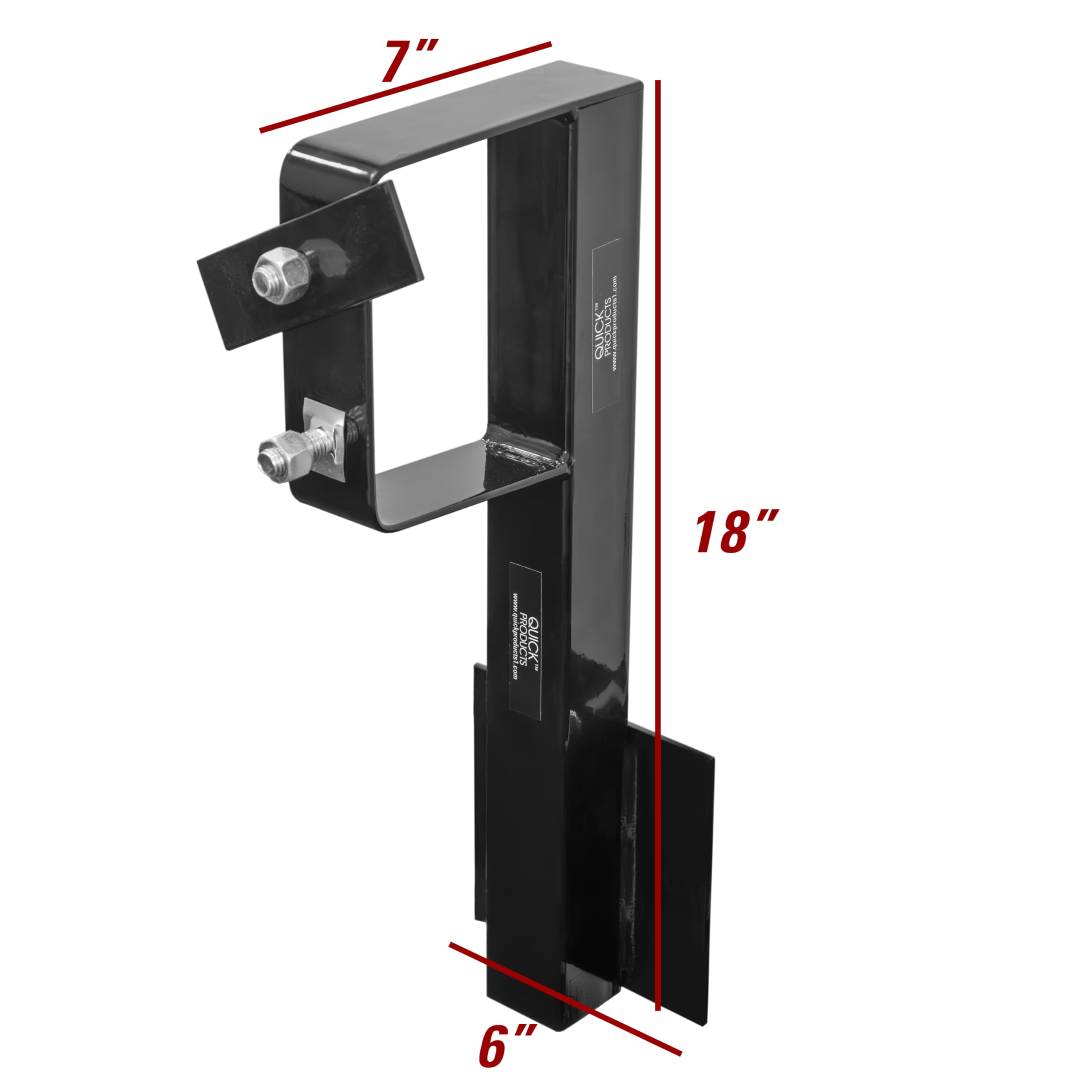 Quick Products Jq-Hhd-1004 Economy Rv Bumper Spare Tire Carrier