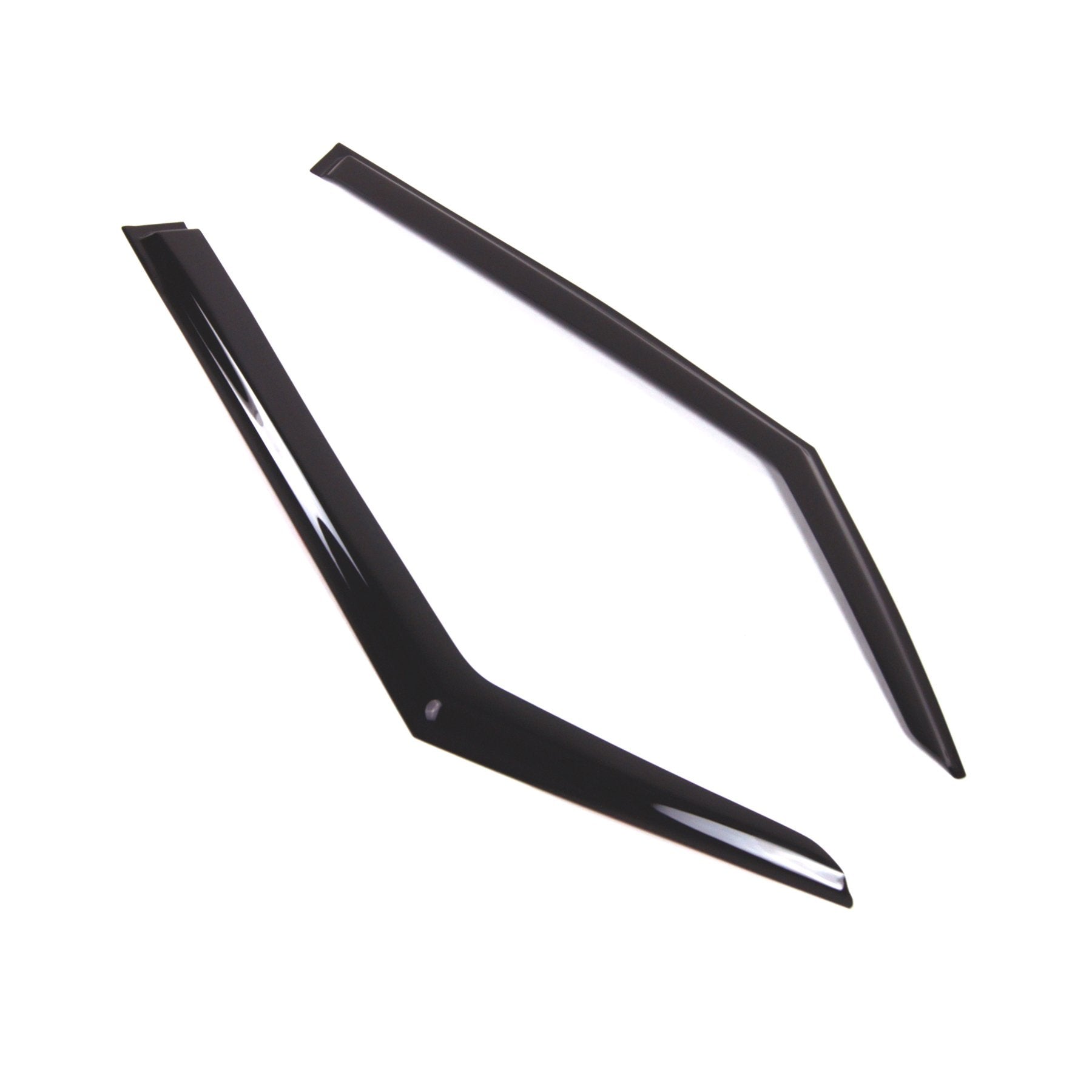 Tuningpros Outside Mount Window Vent Visors Rain Guards Compatible With Mini Paceman 2013-2016 | Side Window Wind Deflectors Rai