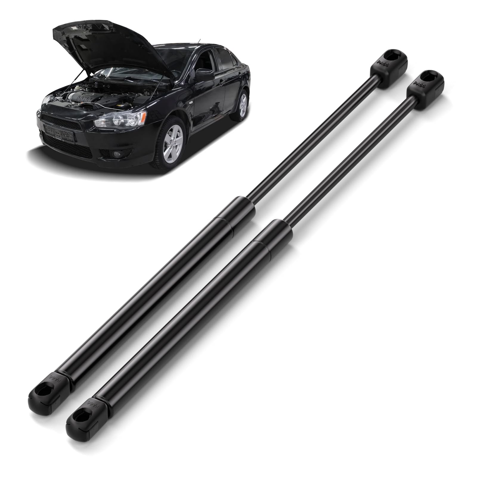 Arana Hood Struts Lift Support For Honda Accord 1998-2002, Sg326010 Hood Gas Shocks Struts Rod Fits For 1998-2002 Honda Accord M